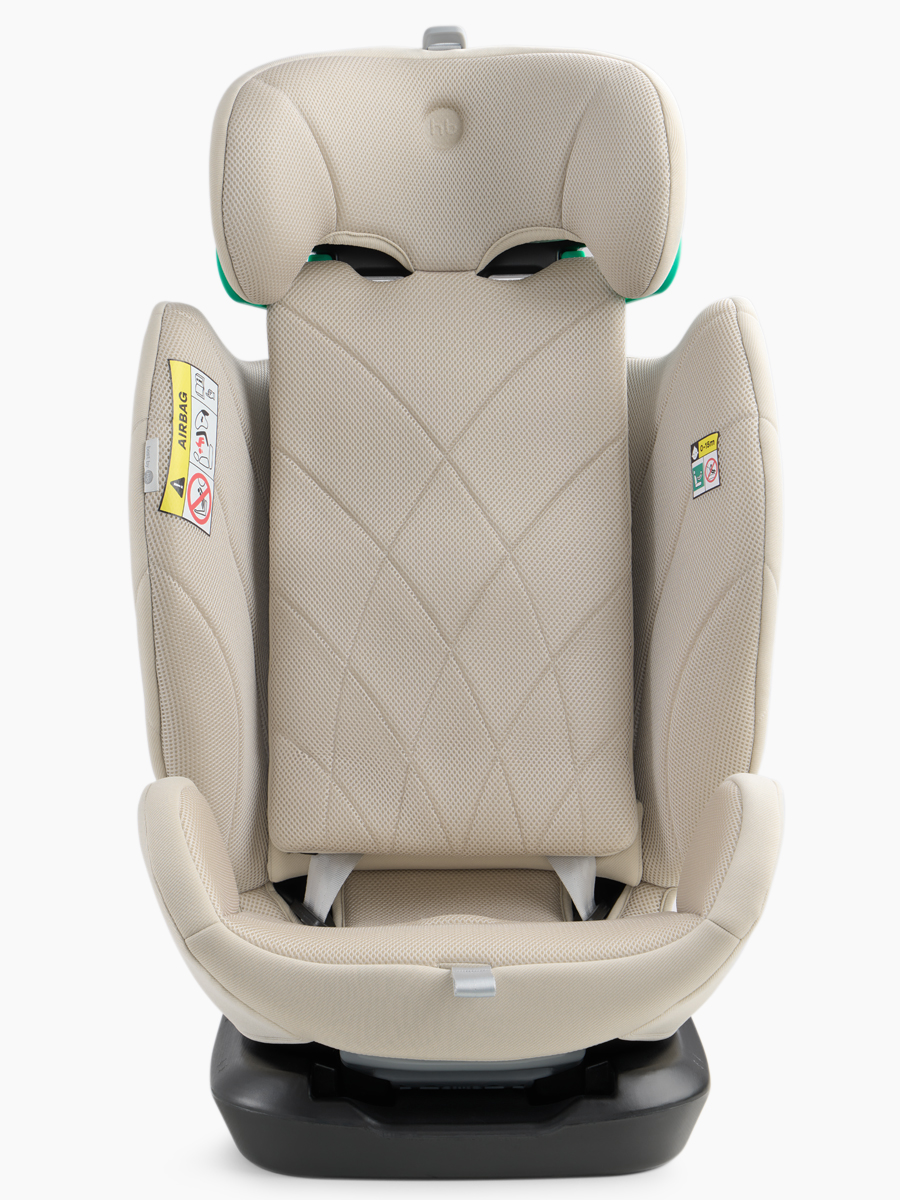 Автокресло Happy Baby Oxis 0+/1/2/3 (0-36 кг) бежевый - фото 8