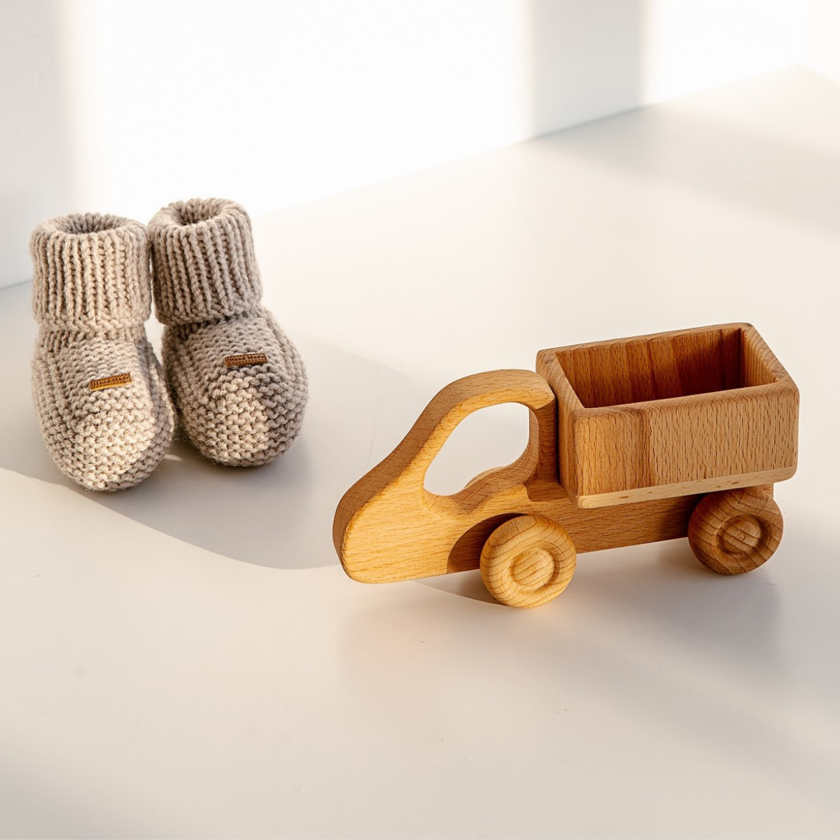 Игрушка Mag Wood каталка Грузовичок - фото 3