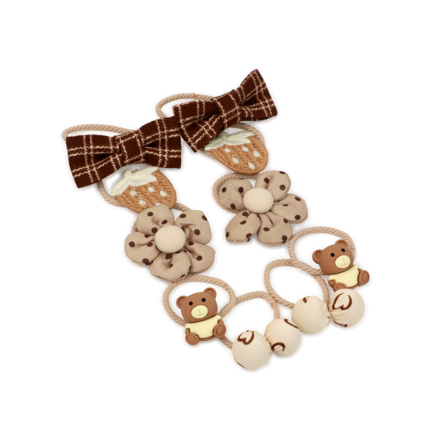 Резинка Demi Star Brown 10 шт. - фото 1