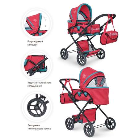 Коляска-трансформер для кукол Buggy Boom