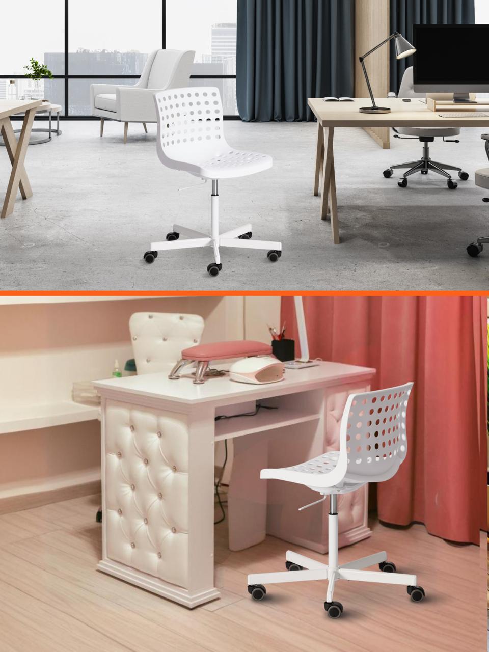 Офисное кресло TETCHAIR белый - фото 4