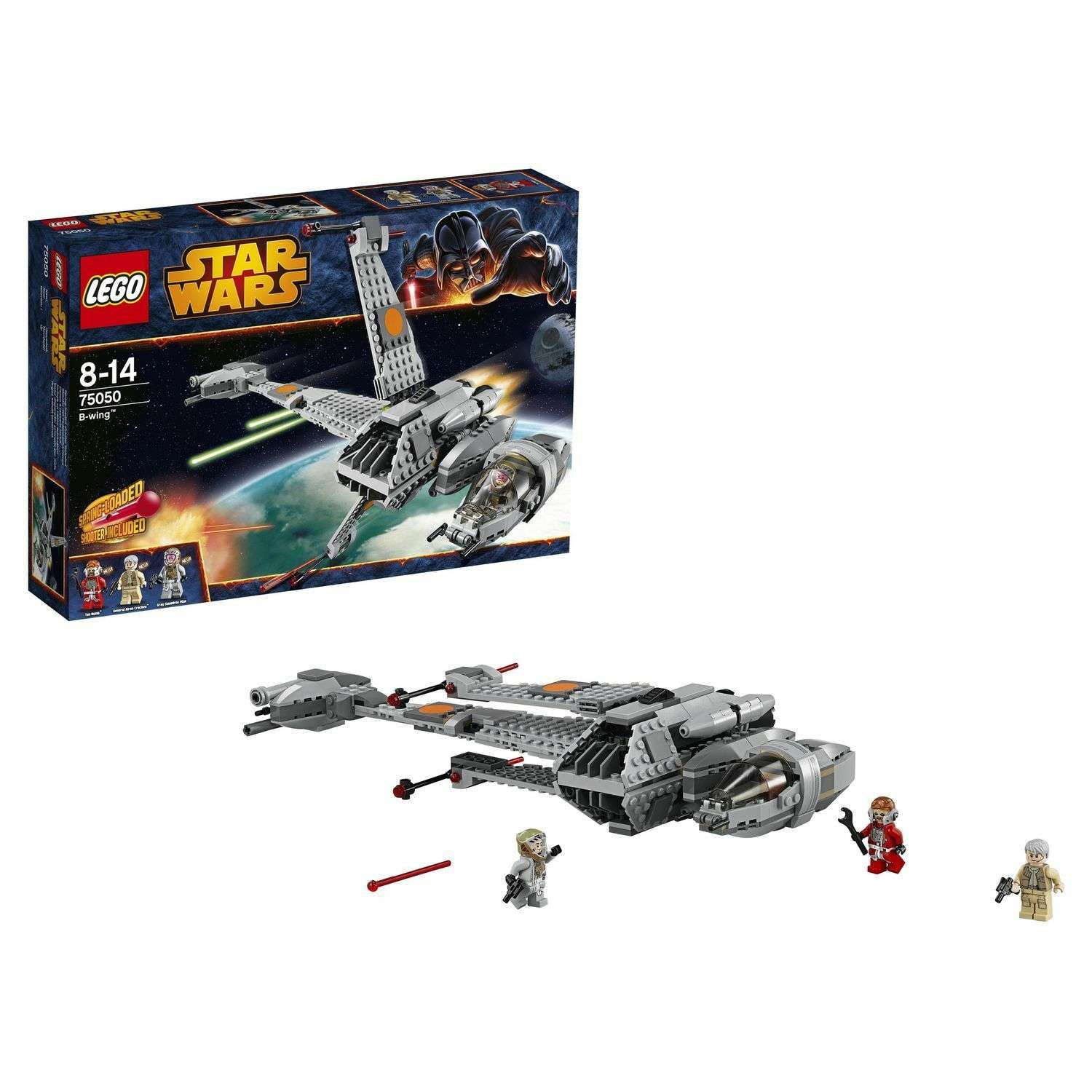 Конструктор LEGO Star Wars Истребитель B-Wing блочный - фото 1