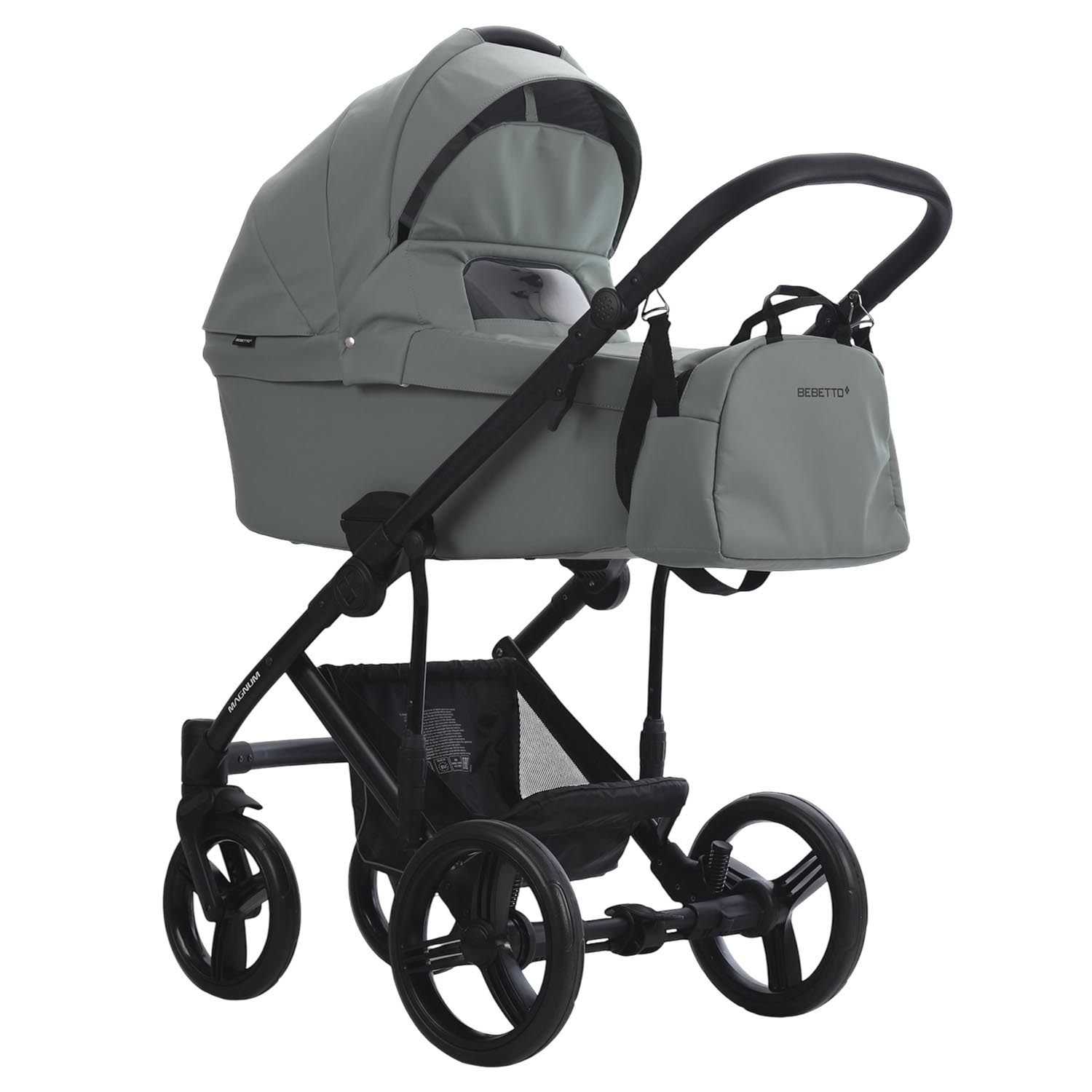 Коляска 2в1 Bebetto Magnum Light Pro бирюзовый - фото 2