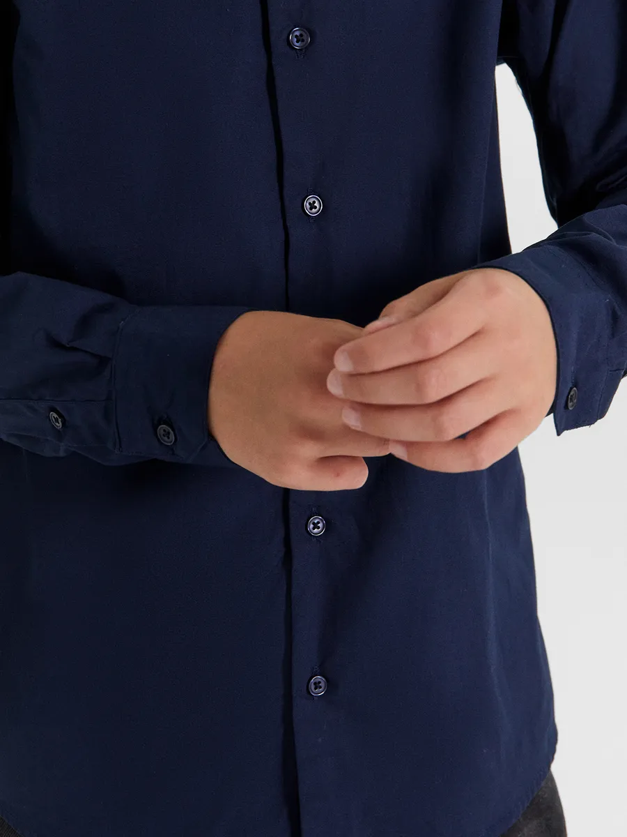 Рубашка Mark Formelle (Марк Формэль) 123455/неви - фото 8