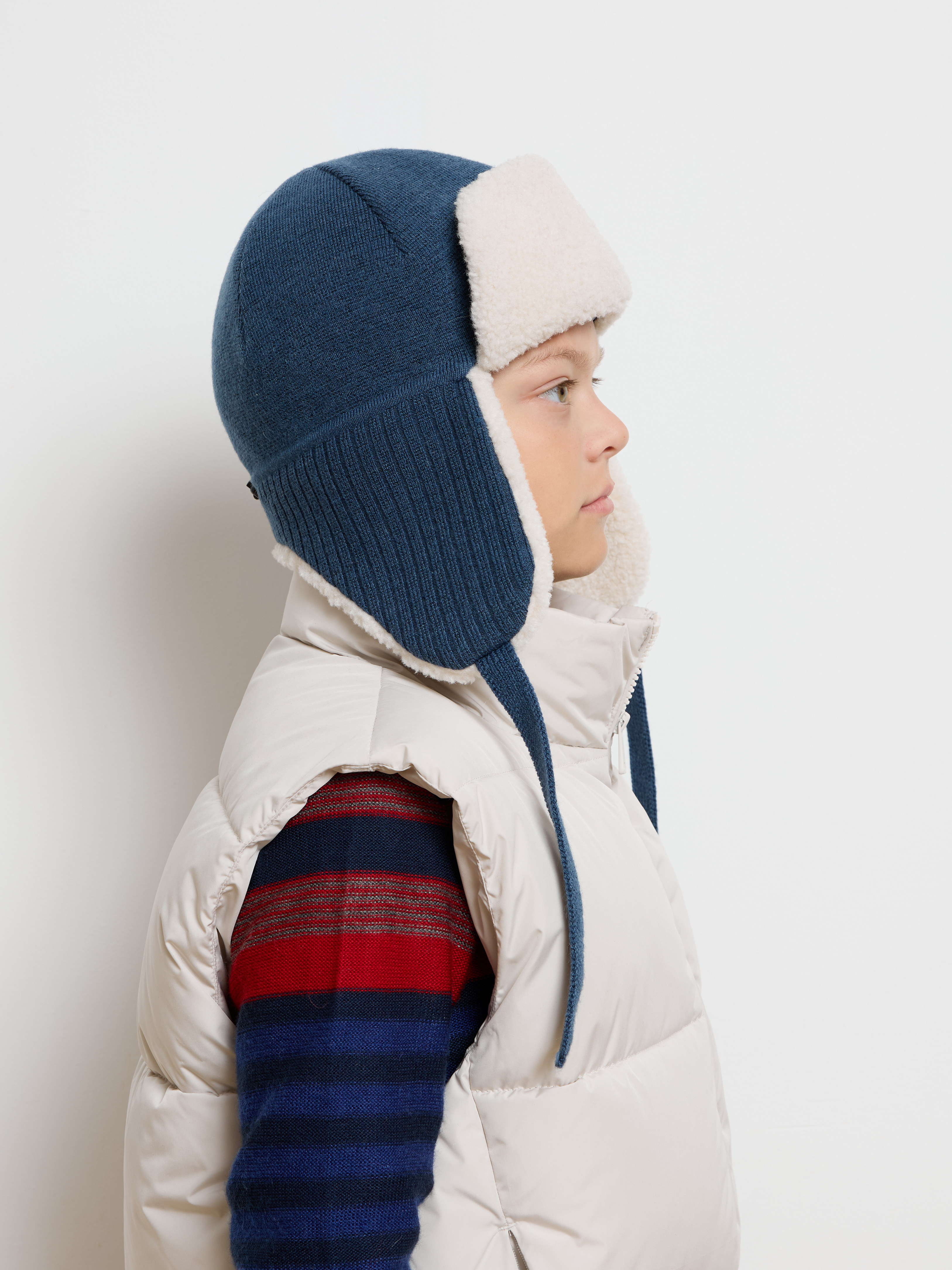 Шапка-ушанка Starkoff Kids Д500928/15 - фото 4