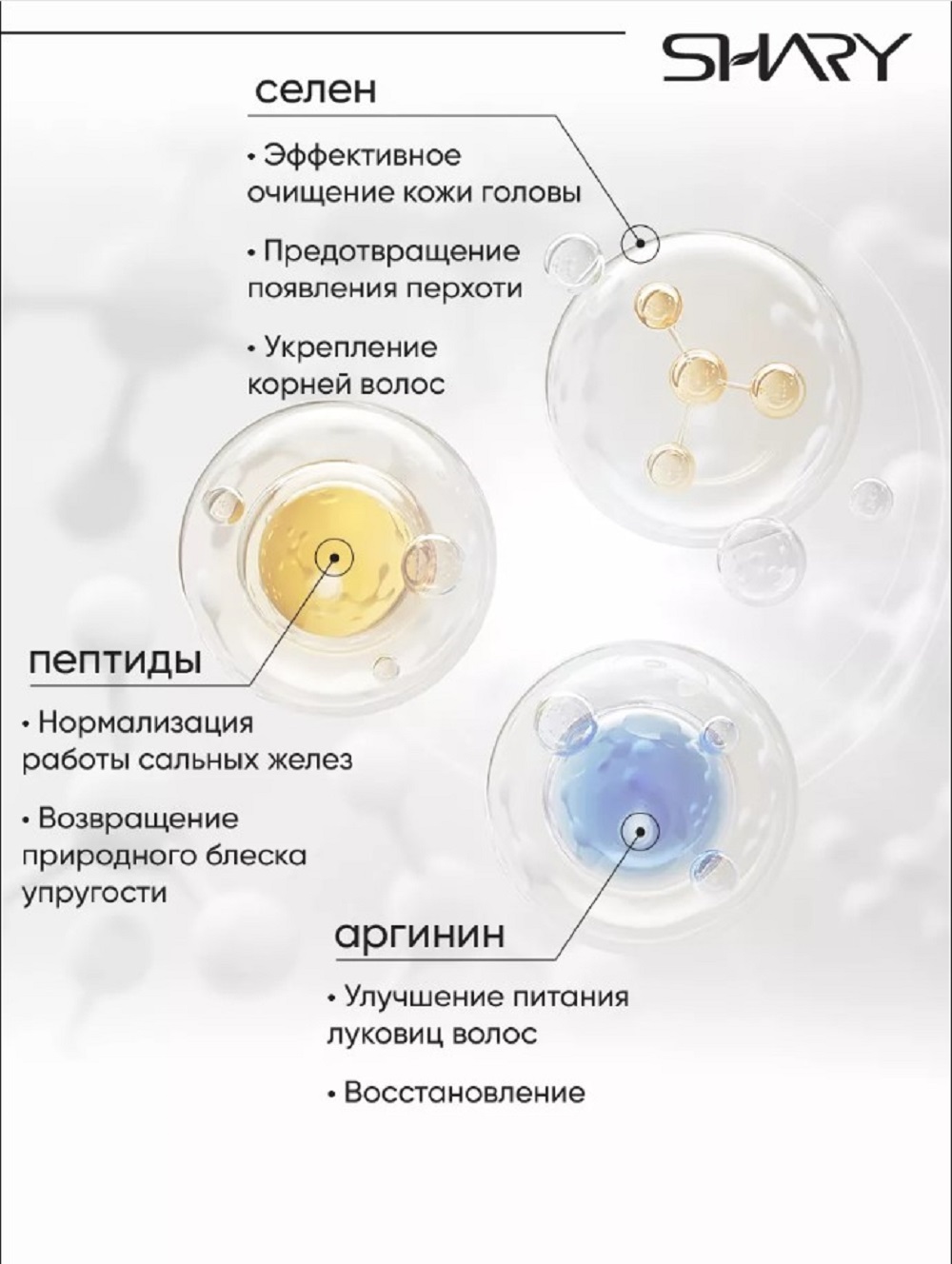 Набор средств SHARY от выпадения волос 800 мл - фото 8