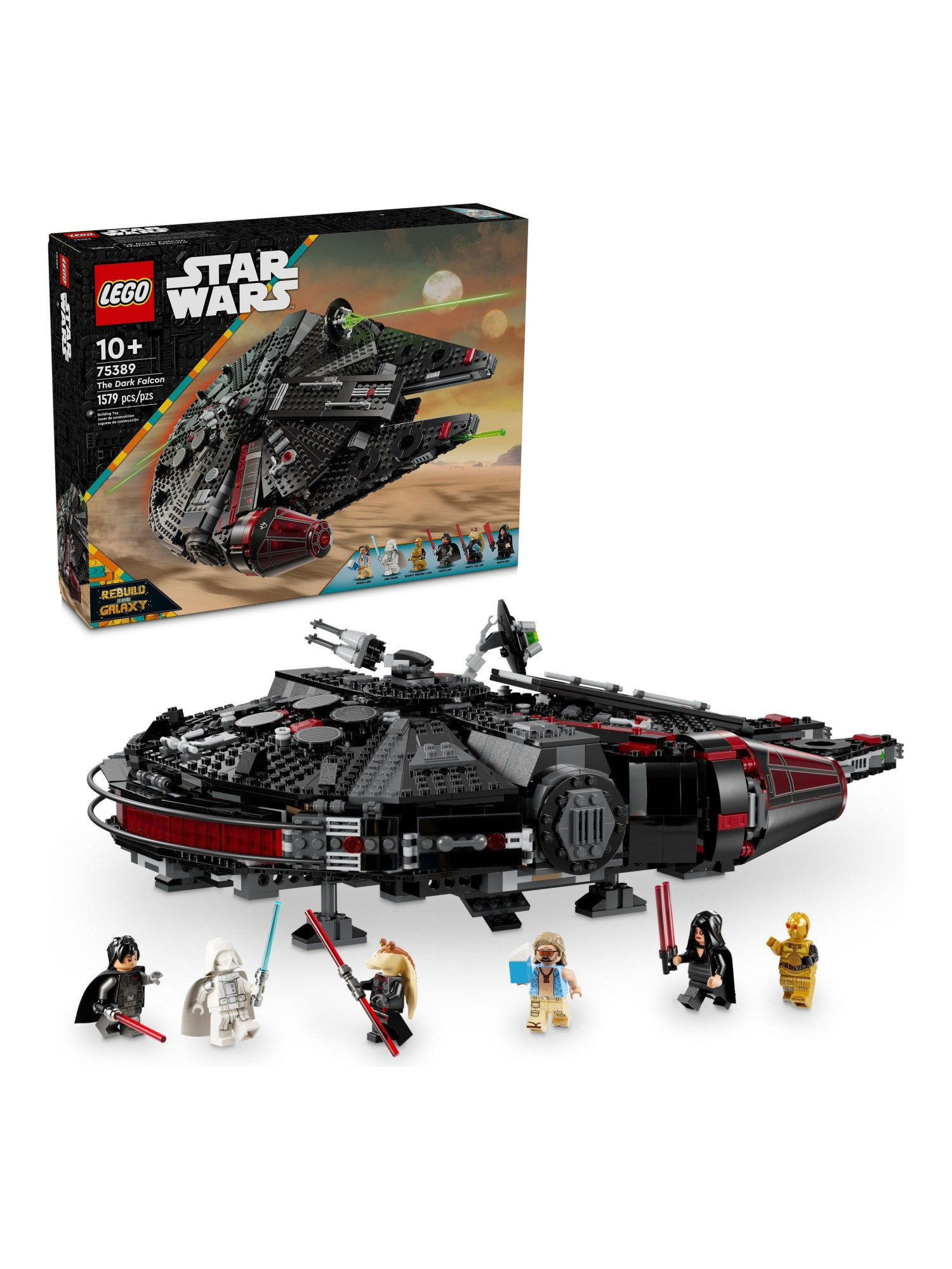 Конструктор LEGO Star Wars Темный сокол 1579 дет. - фото 4