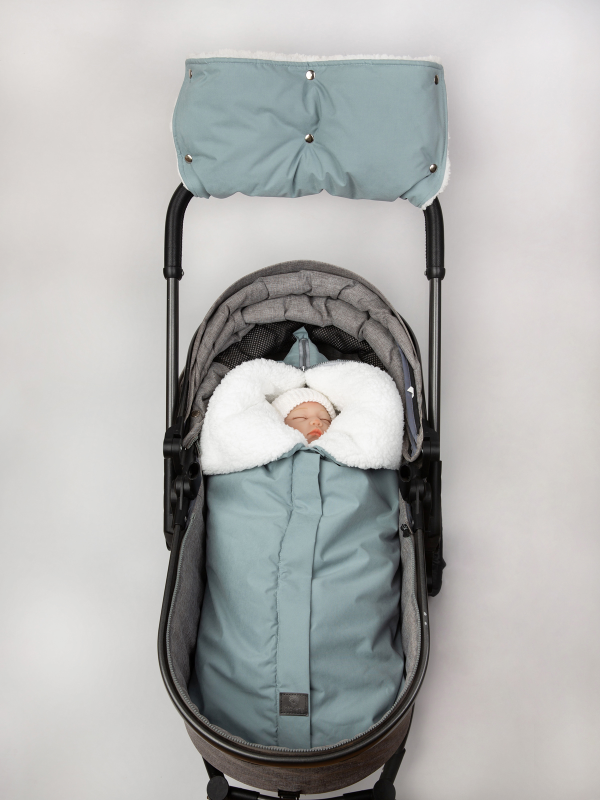 Муфта inlovery Муфта Нортес серо-голубой МКМ23-003 - фото 10