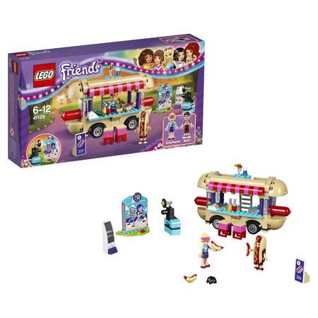 Конструктор LEGO Friends Фургон с хот-догами блочный
