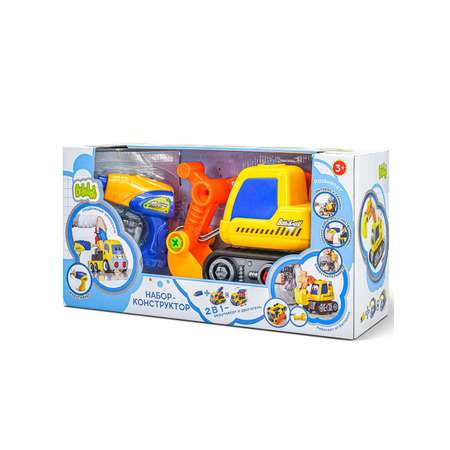 Конструктор Bebelot Экскаватор сборная игровая модель