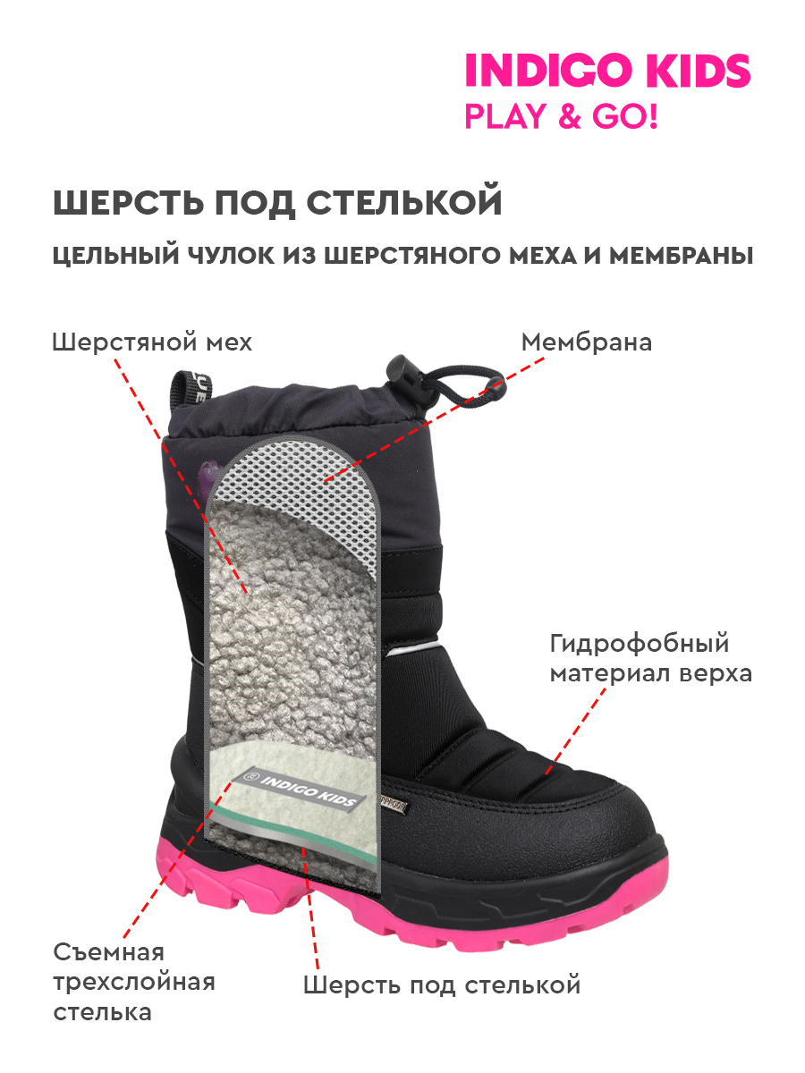 Сапоги Indigo kids 61-1065A2 - фото 8