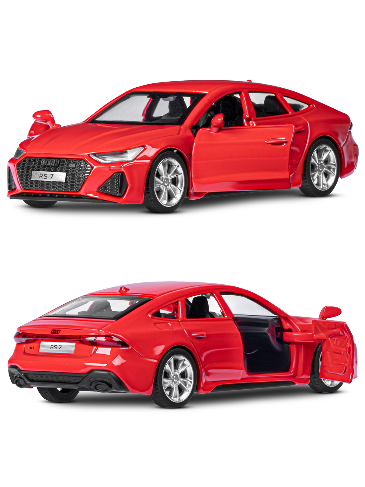 Автомобиль АВТОпанорама Audi RS7 Sportback 1:43 JB1251575 - фото 6