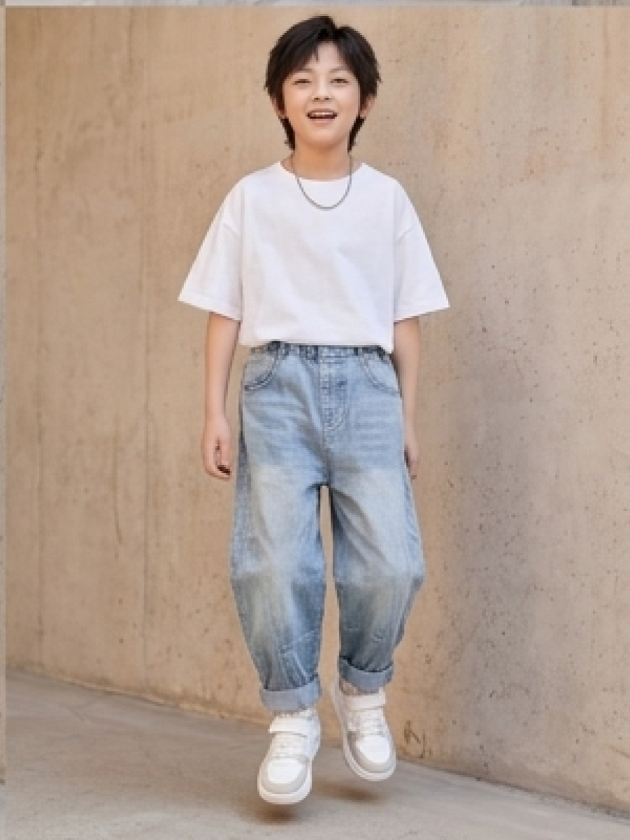 Джинсы Artcher kids Jeans0018Голубые - фото 9
