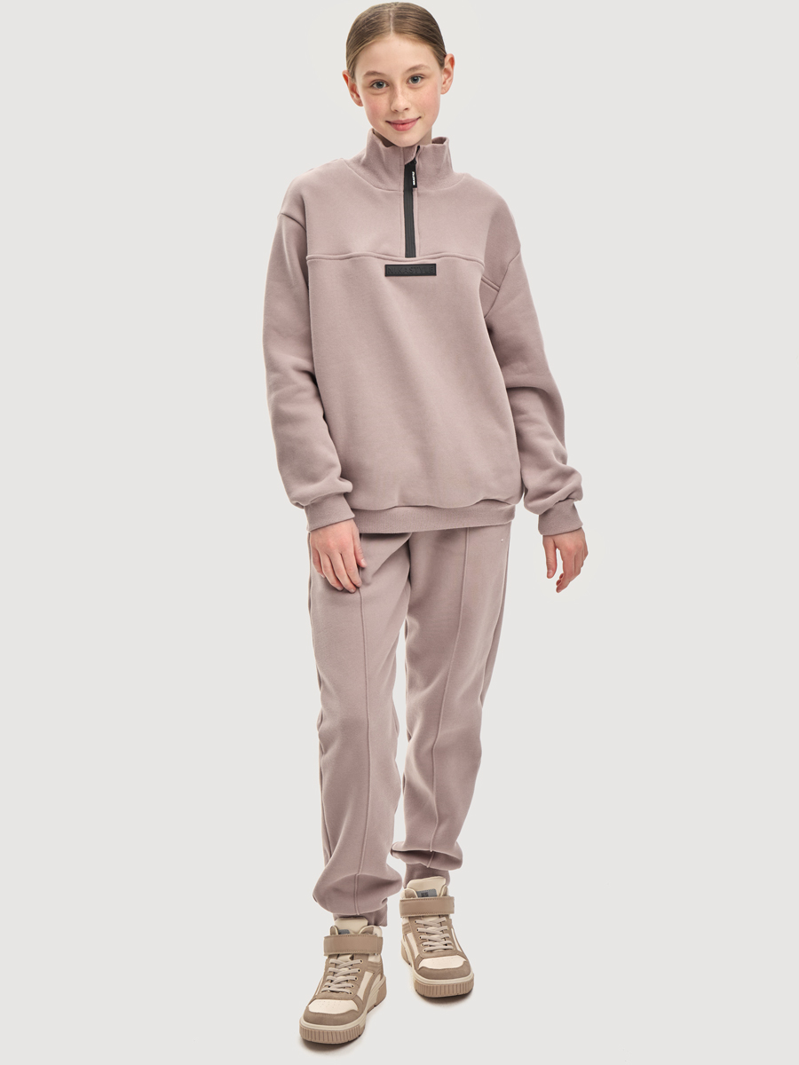 Костюм NIKASTYLE 7т21225 какао - фото 1