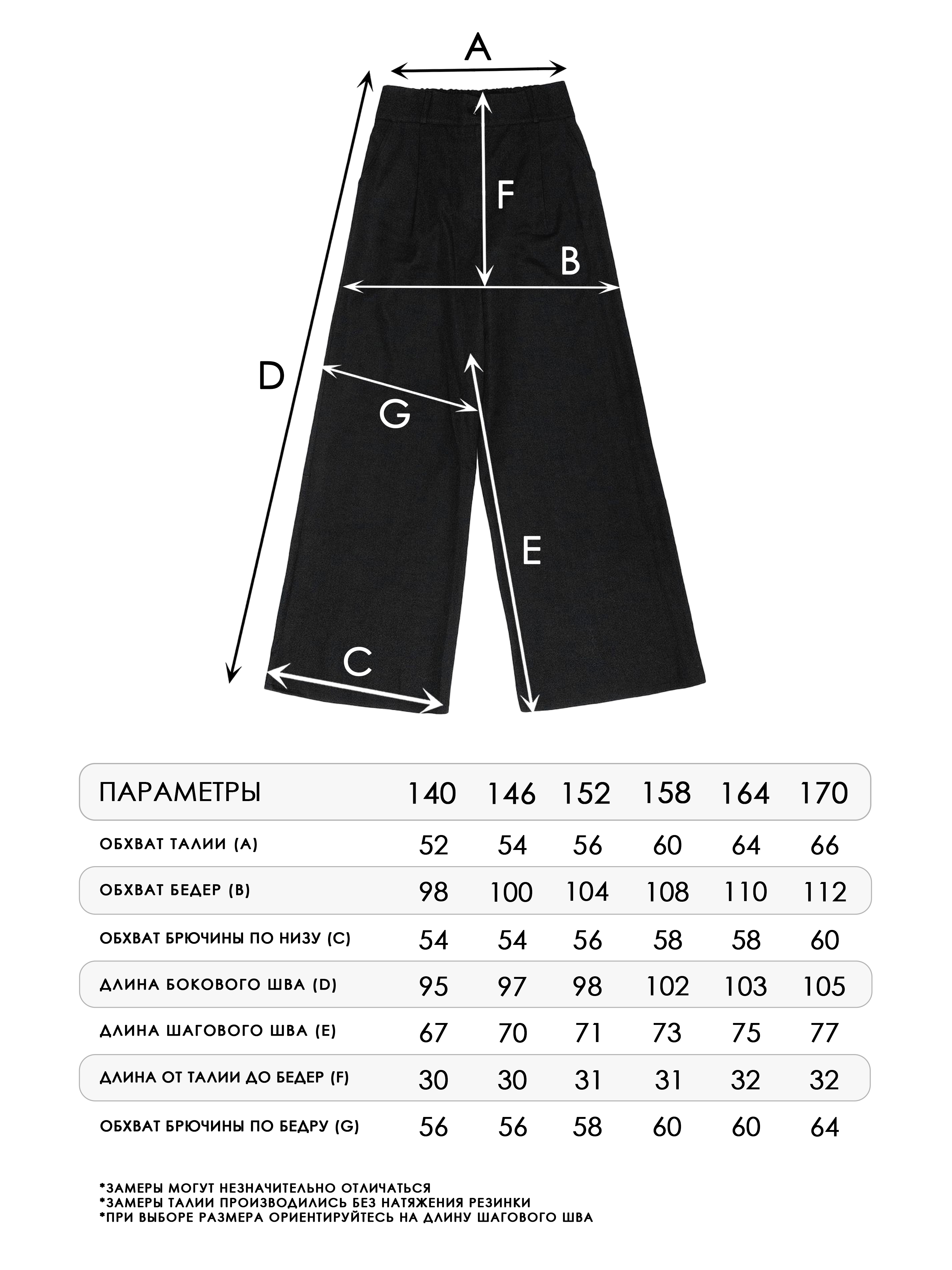 Брюки СИНЯЯ МОДА W501B-G39 - фото 10