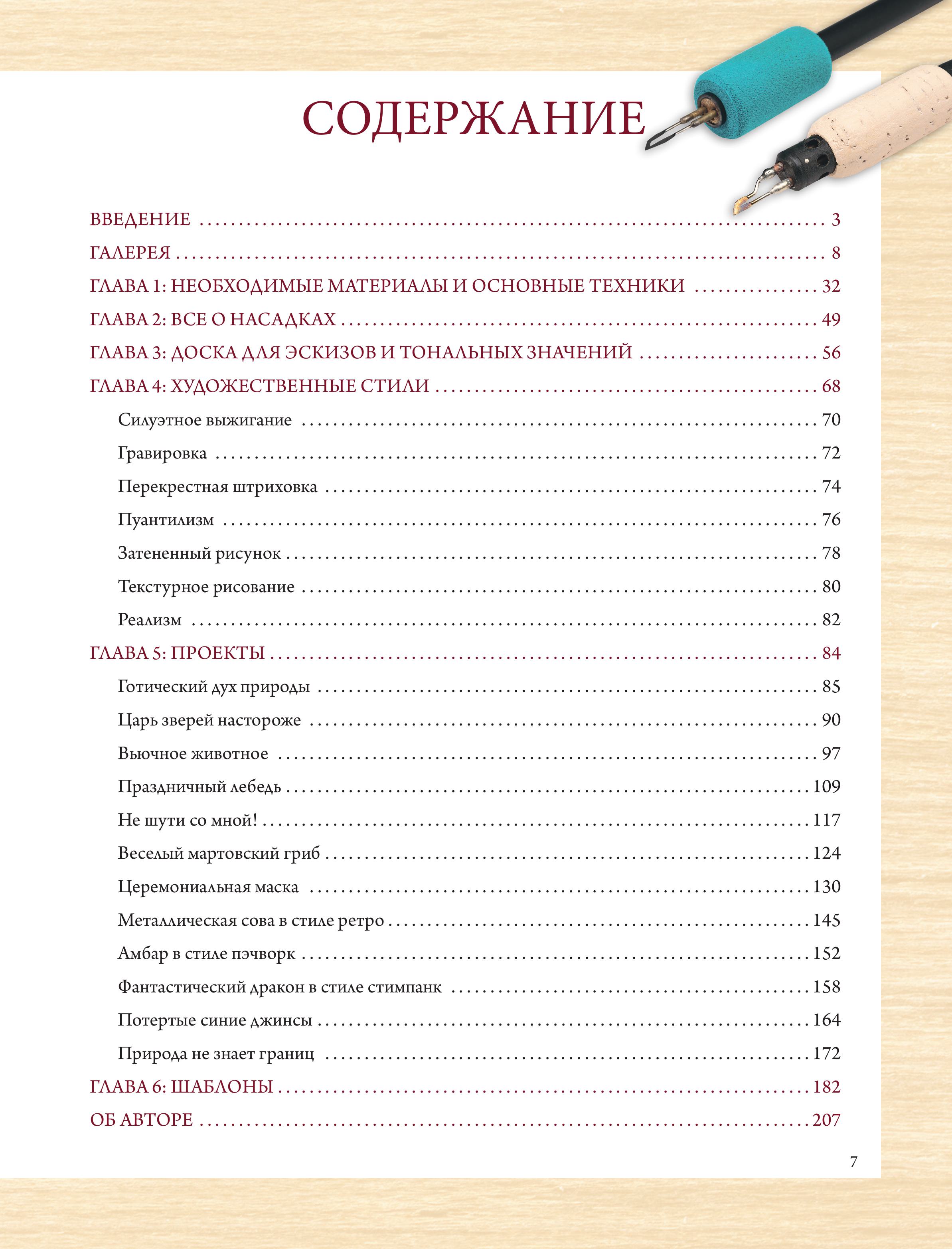 Книга БОМБОРА Выжигание по дереву. Полное пошаговое руководство - фото 2