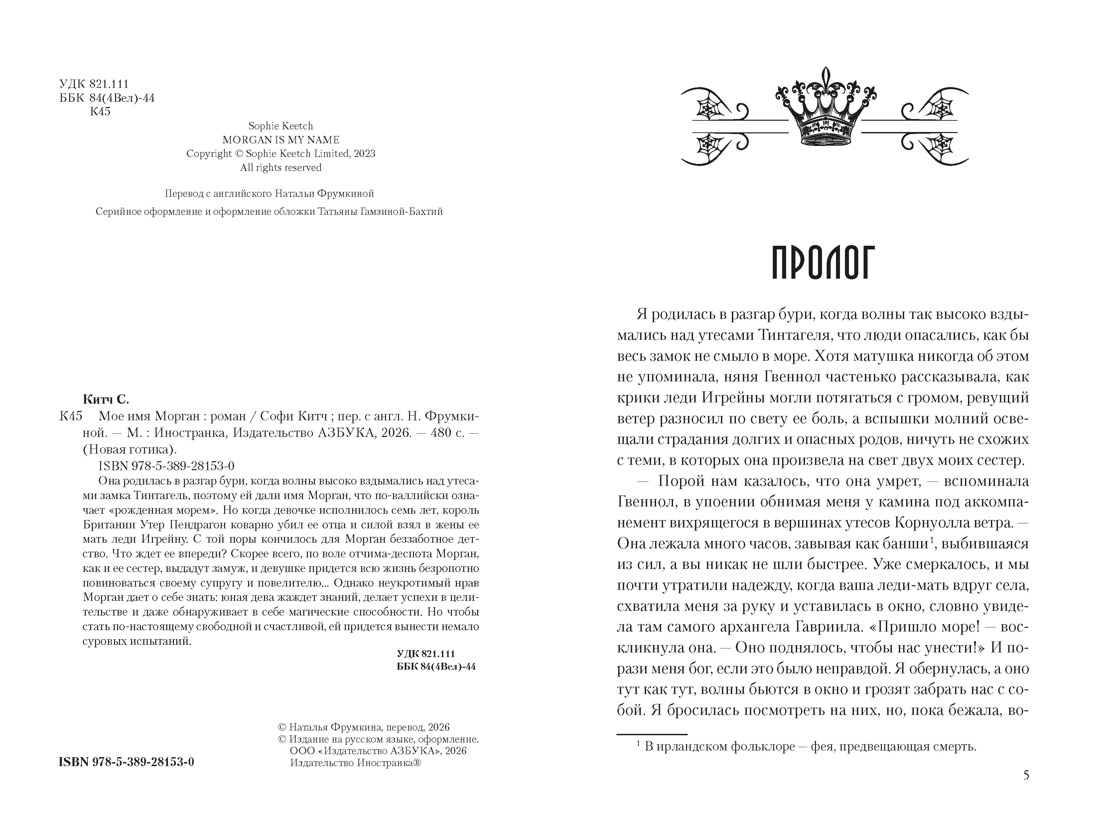 Книга Иностранка Новая готика Китч С Мое имя Морган - фото 10