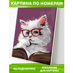 Картина по номерам Art on Canvas Умный кот в ассортименте