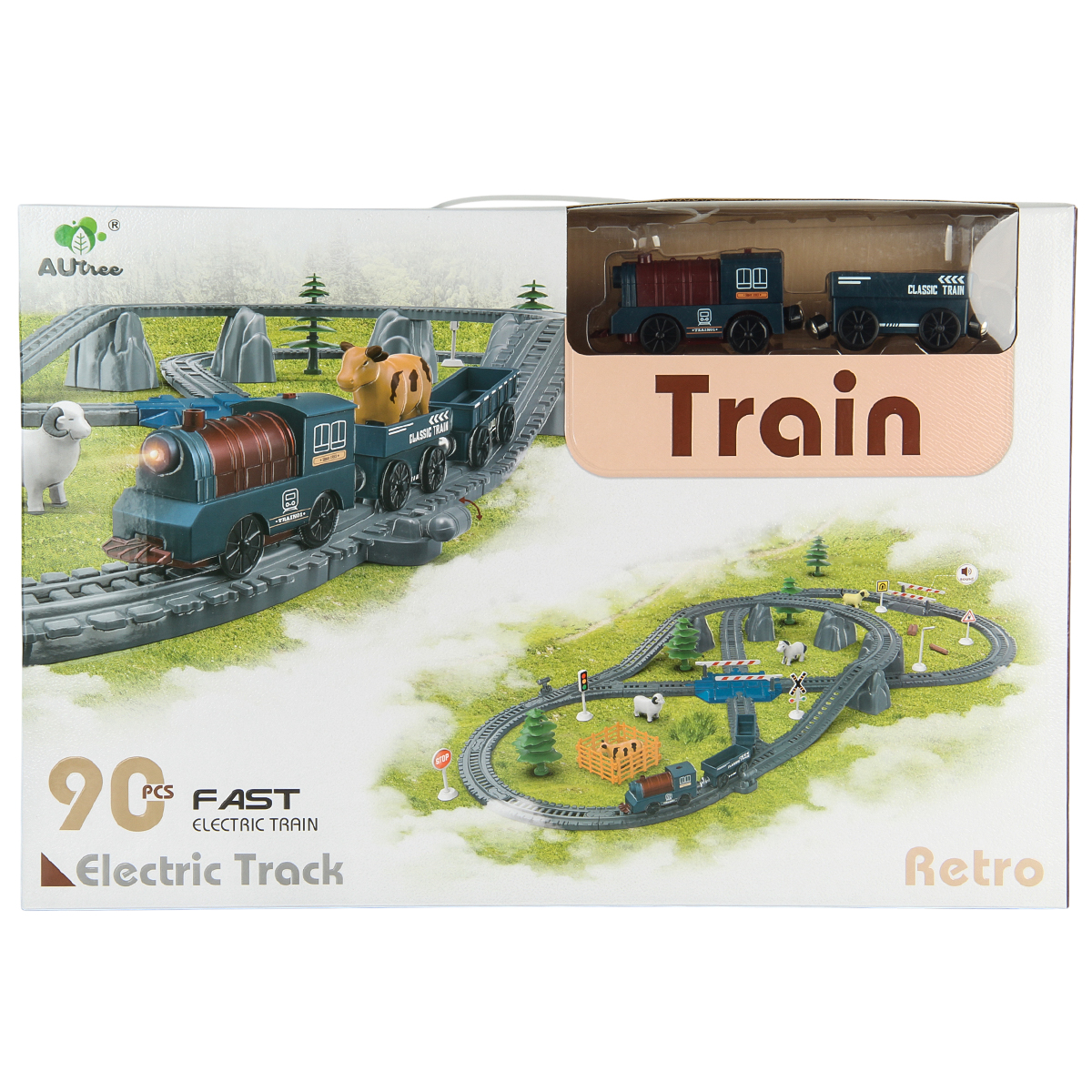 Набор железнодорожный Veld Co 115 см 135615 - фото 18