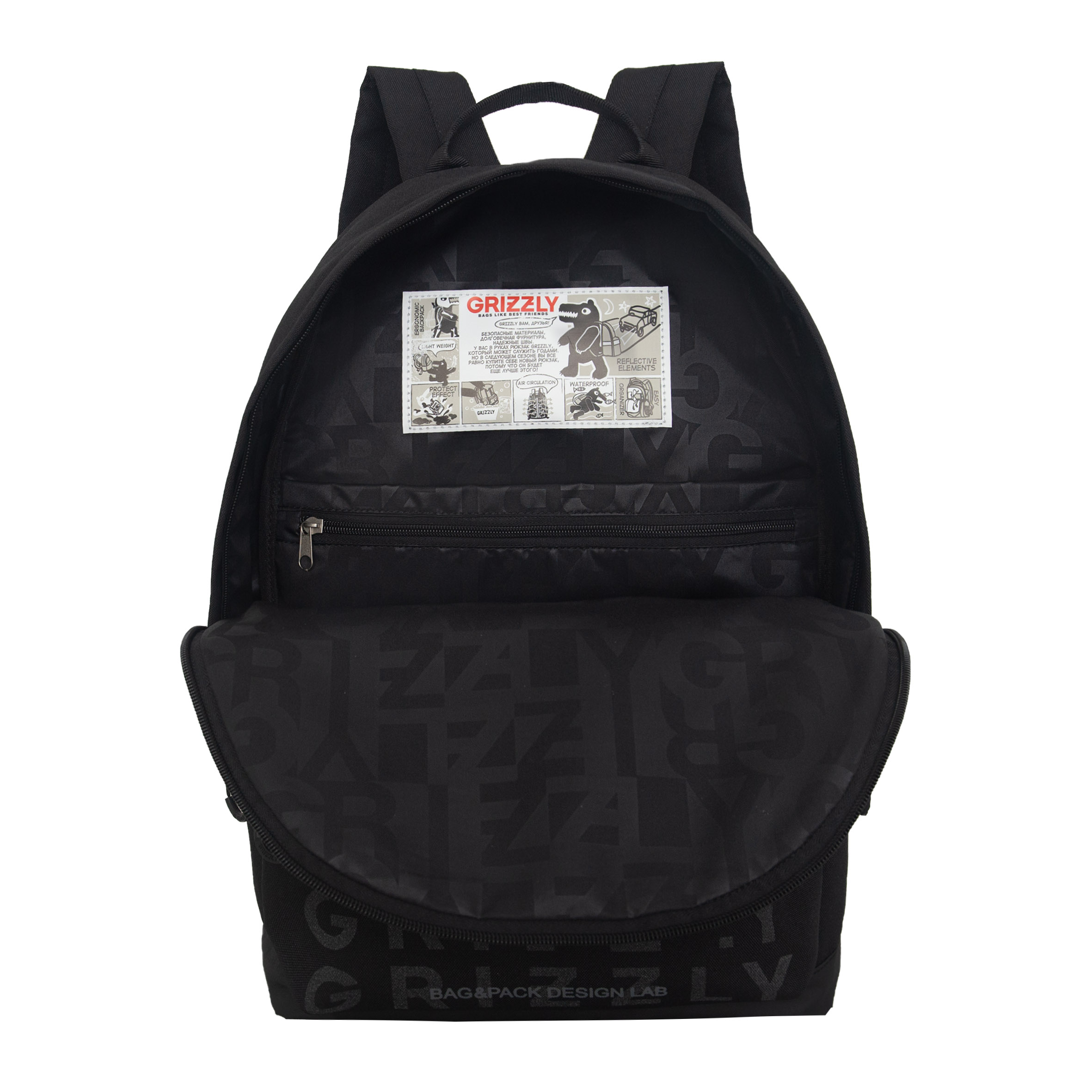 Рюкзак Grizzly мужской - фото 4