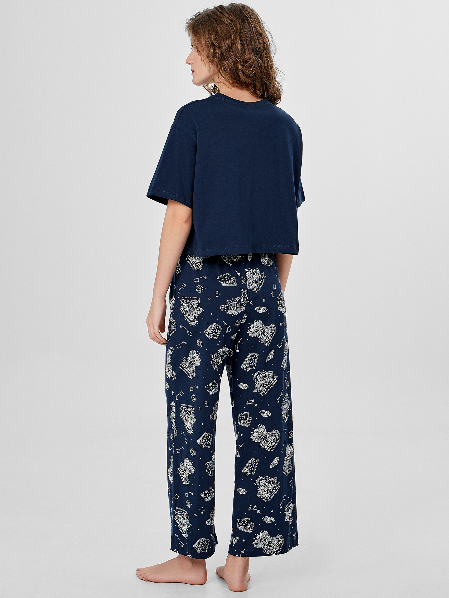 Пижама Mark Formelle (Марк Формэль) 592444/т.синий +таро на синем - фото 2
