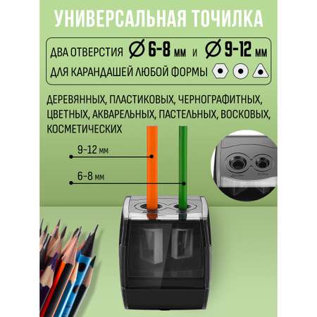 Точилка Orange Peel Черный