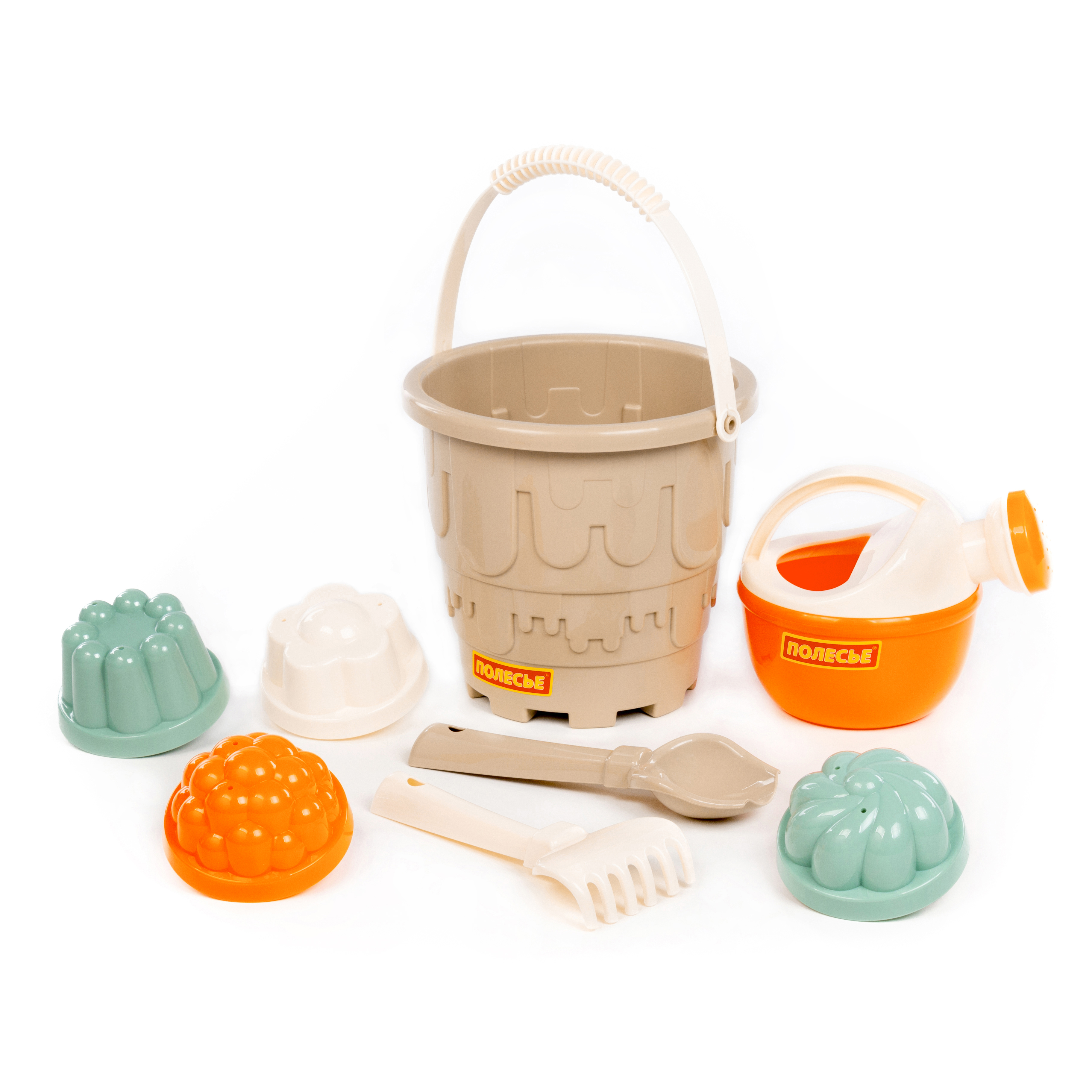 Песочный набор Полесье 8 элементов 1 предм. - фото 1