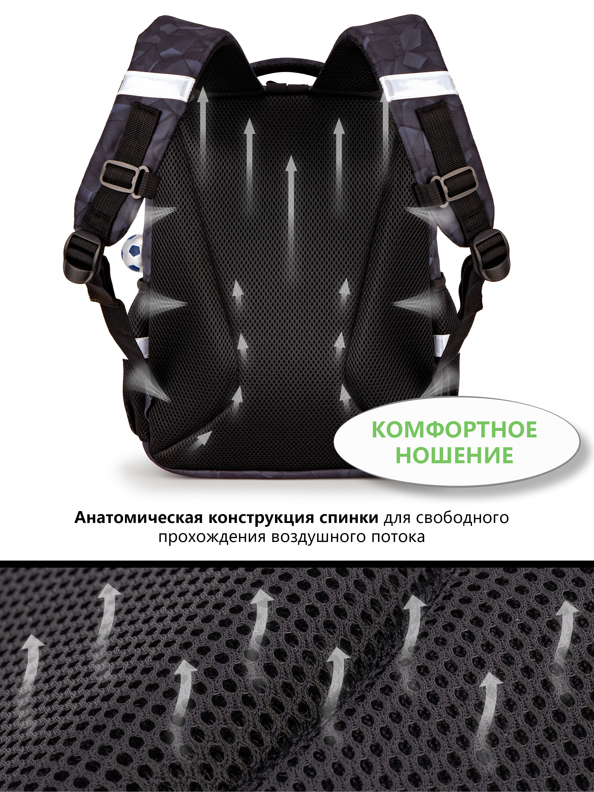 Рюкзак School Standard первокласснику набор 4 в 1 - фото 11