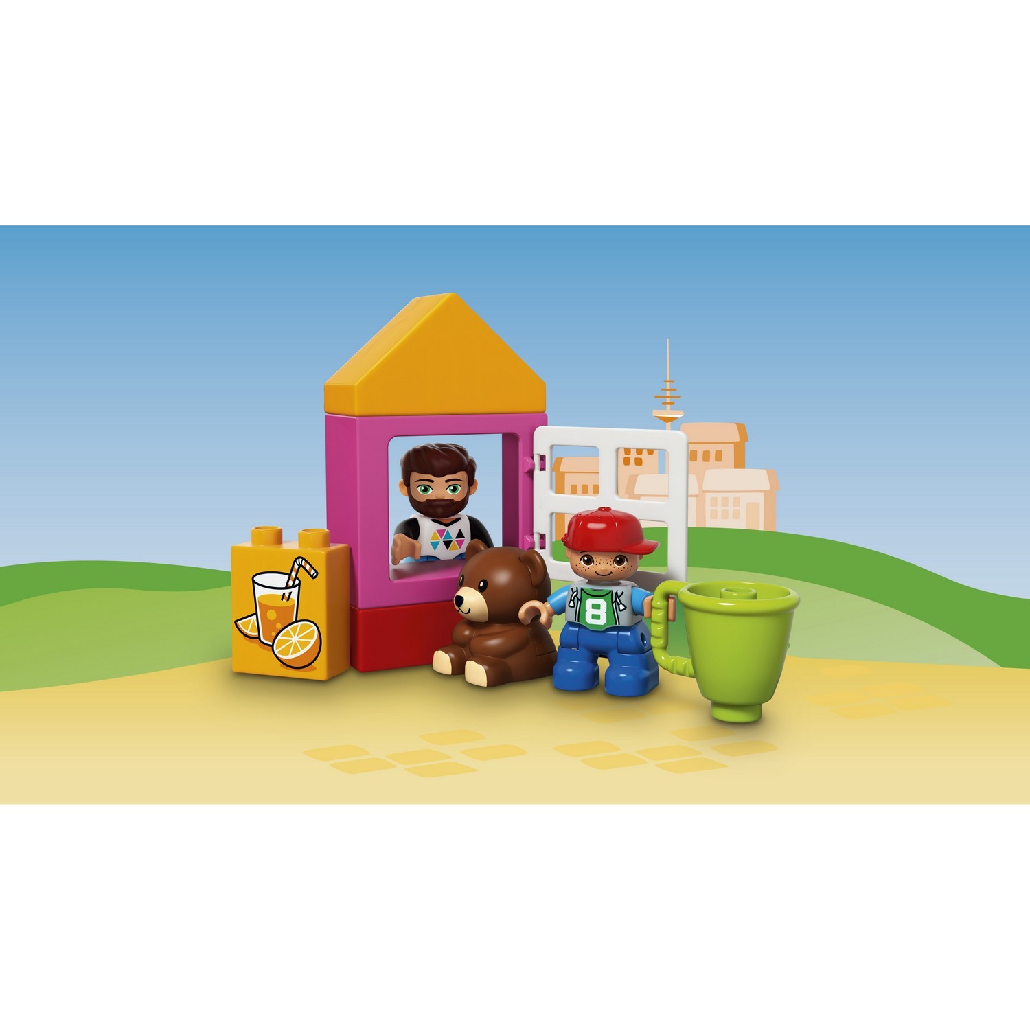 Конструктор LEGO DUPLO Тир блочный - фото 6