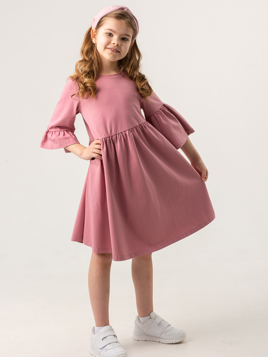 Платье MiloTa ПК04/пудровый - фото 4