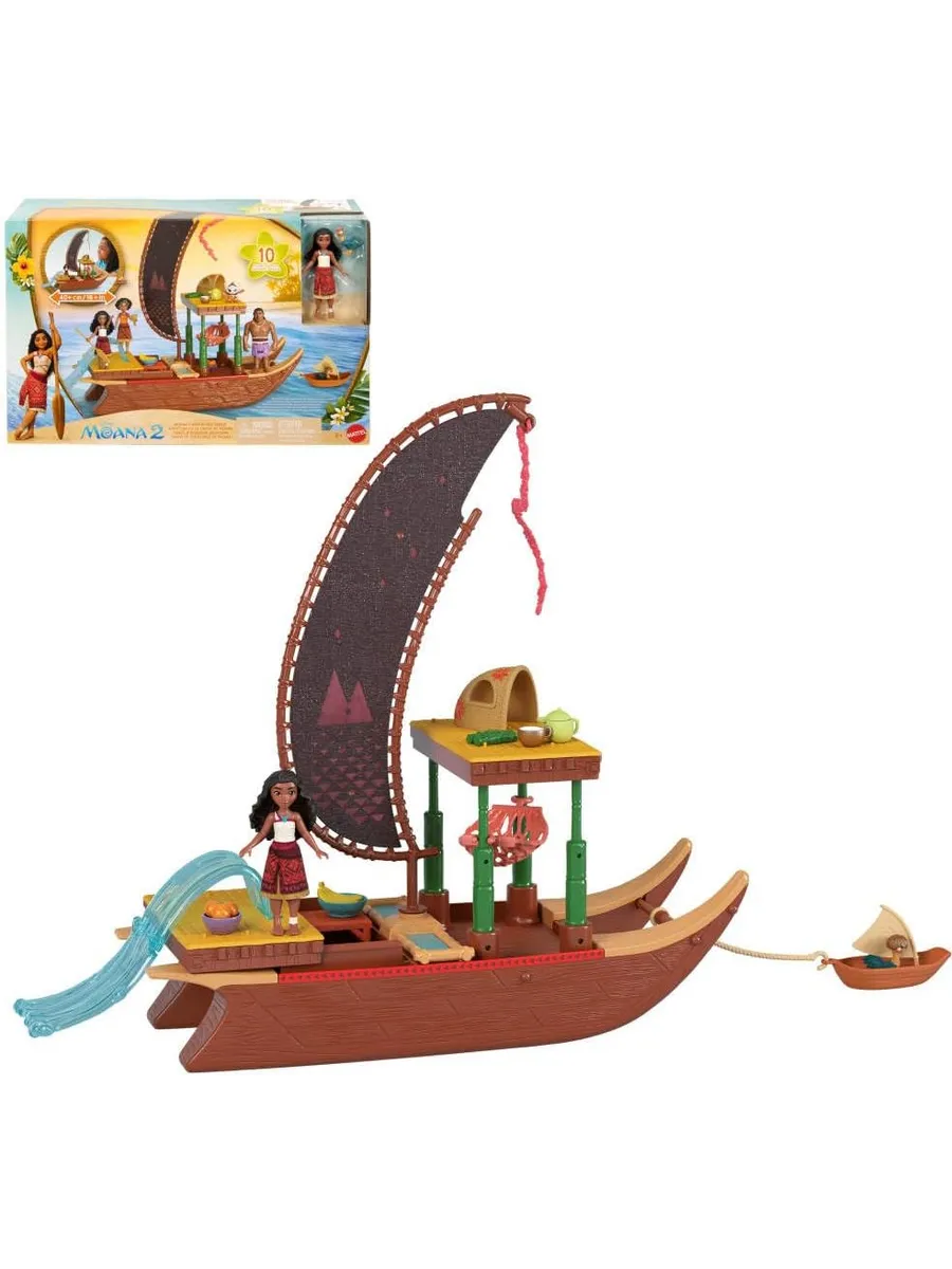 Игровой набор Disney Moana "Приключение на каноэ" - фото 1