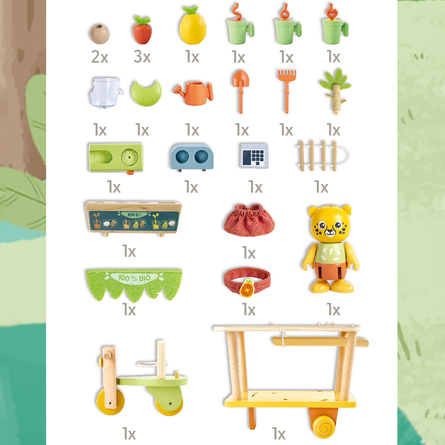 Игровой набор Hape Магазин на колесах - фото 14