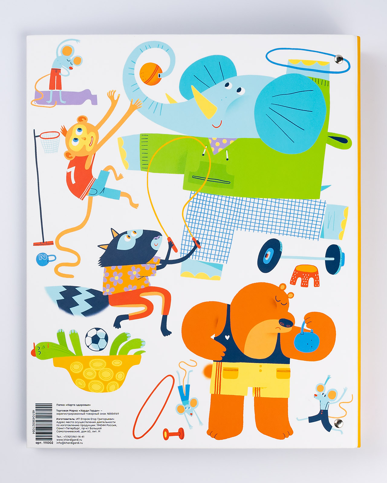 Папка на кольцах Харди Гарди Папка А4 - фото 19