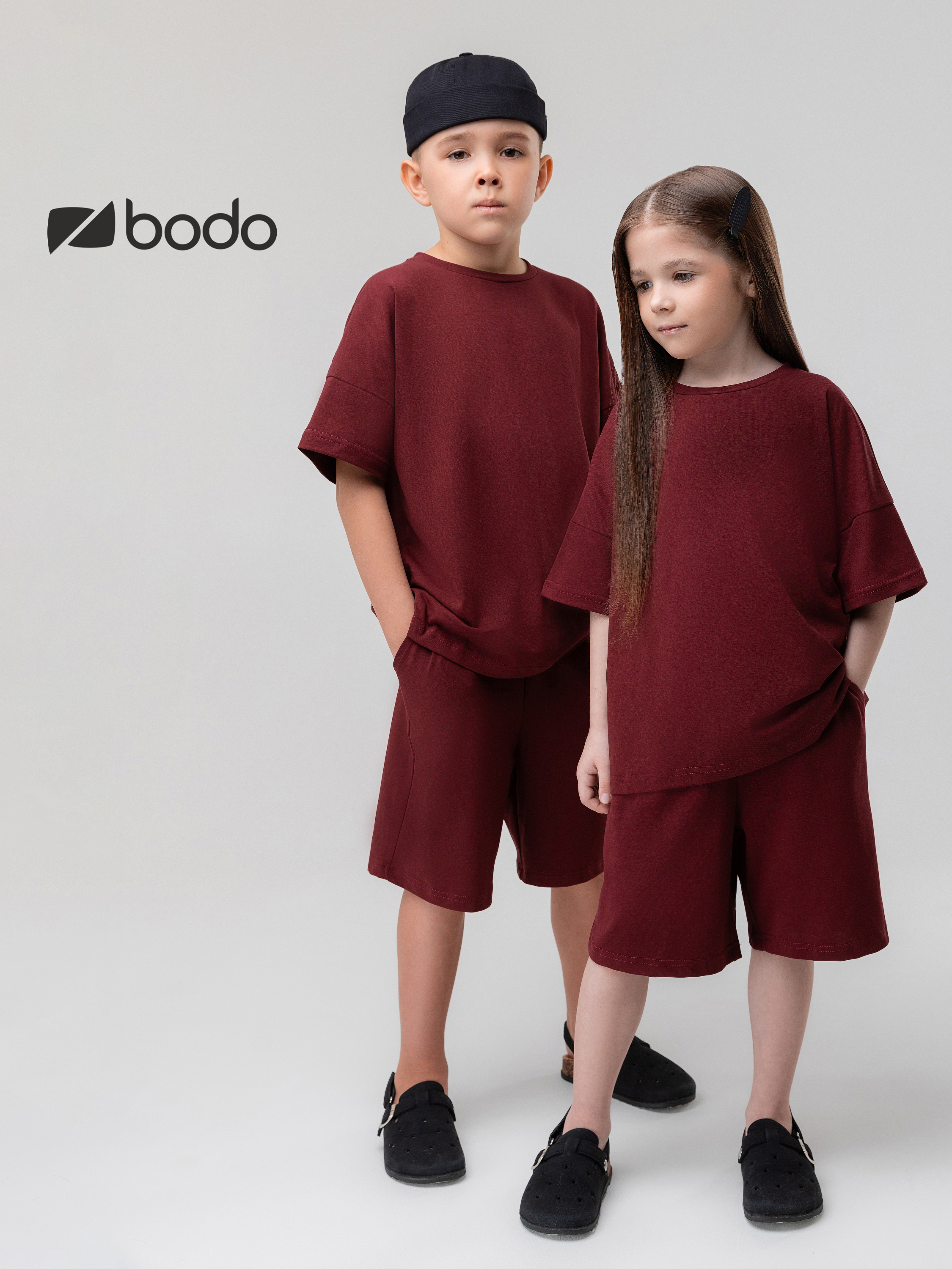 Костюм спортивный Bodo 11-373МU_бордовый - фото 2