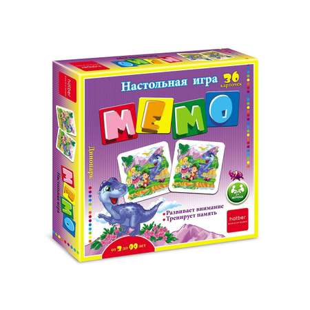 Настольная игра Hatber Мемо