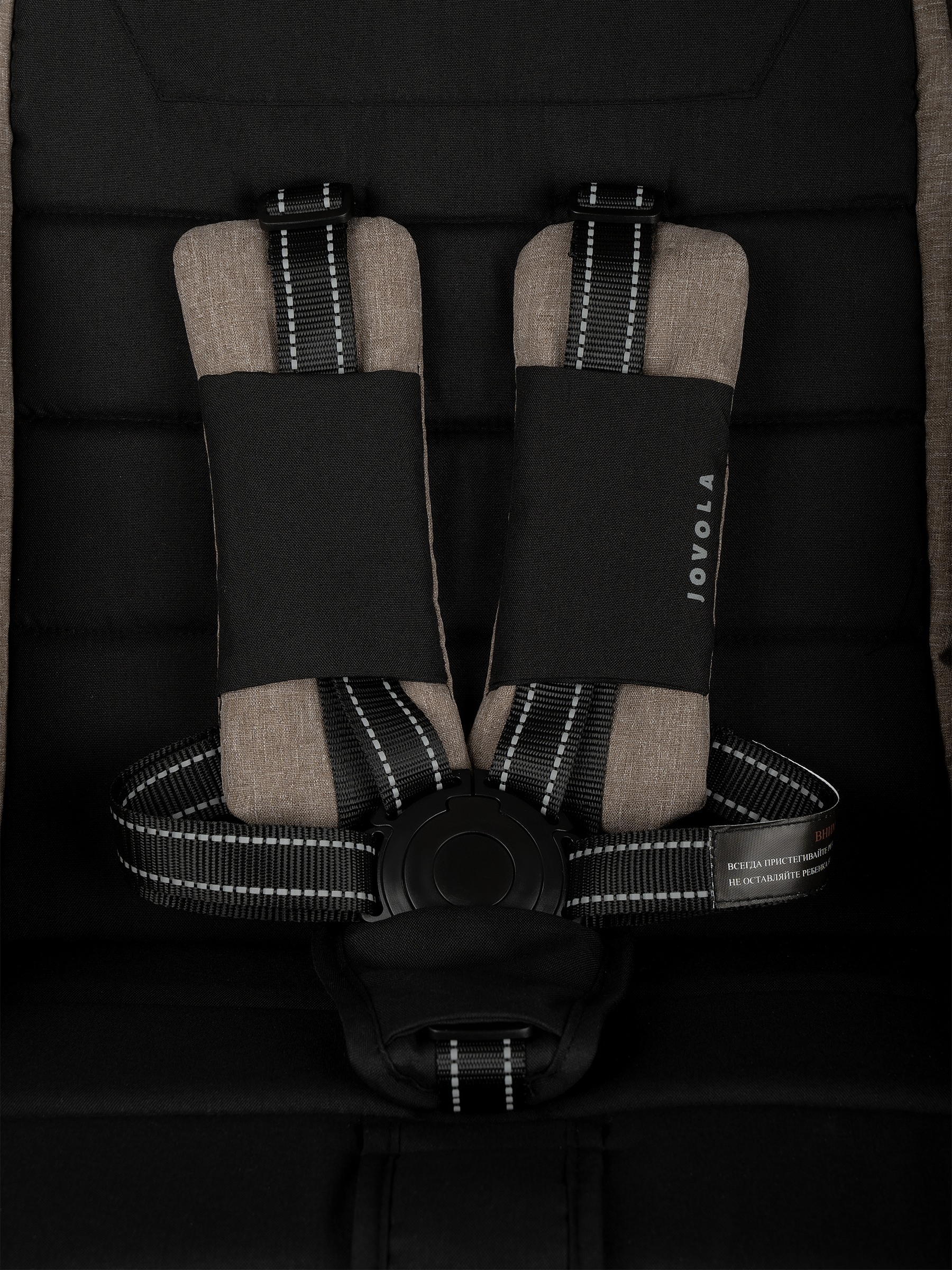 Коляска прогулочная JOVOLA Cooper темно-бежевый - фото 30