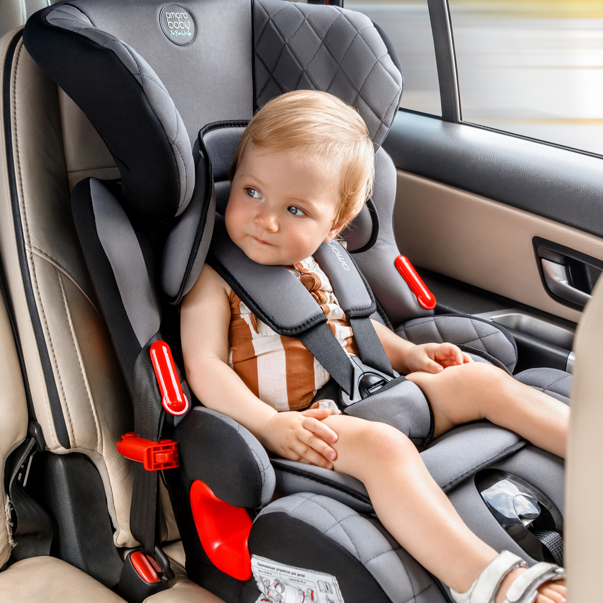 Автокресло Amarobaby Big trip 0+/1/2/3 (0-36 кг) - фото 22