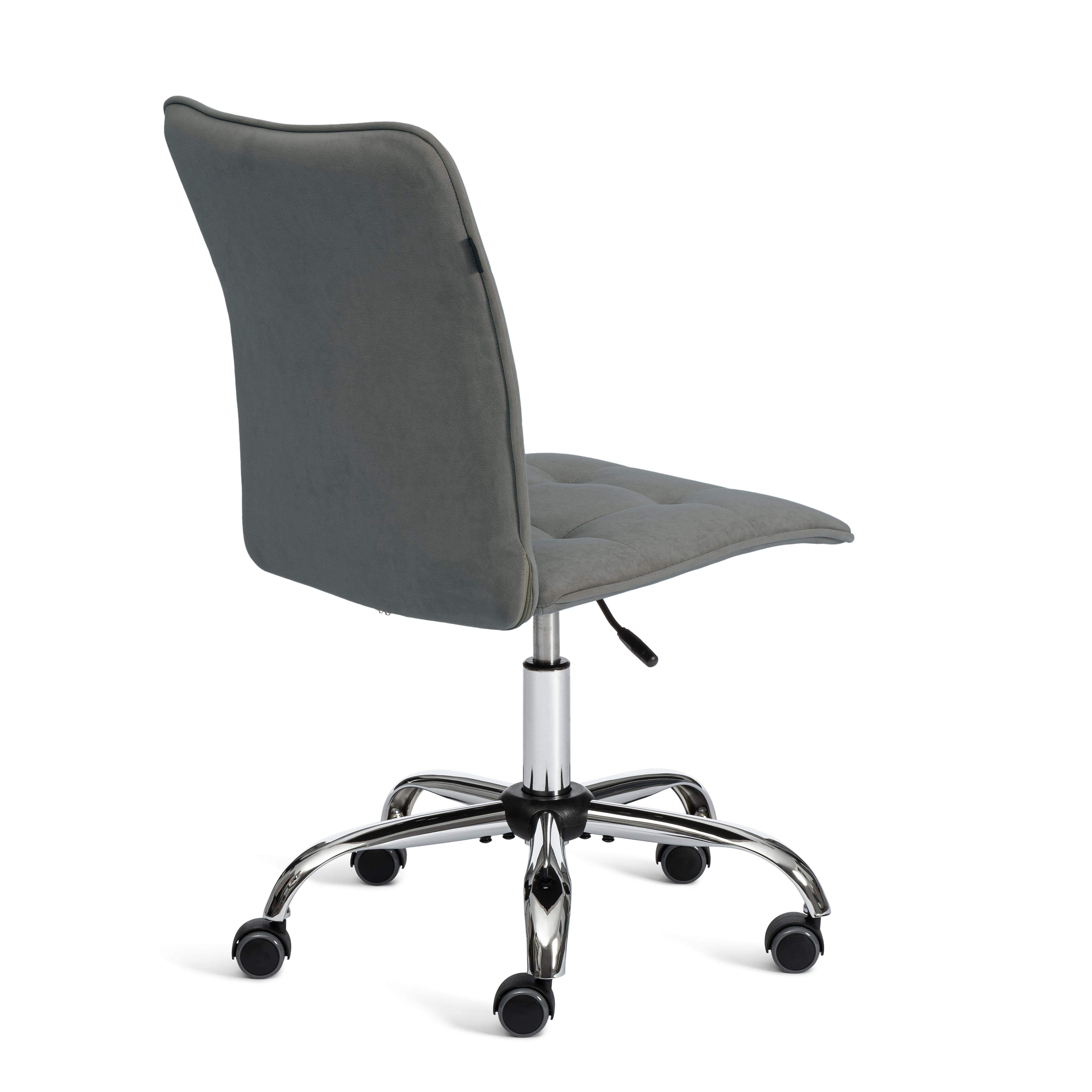 Компьютерное кресло TETCHAIR флок серый - фото 10