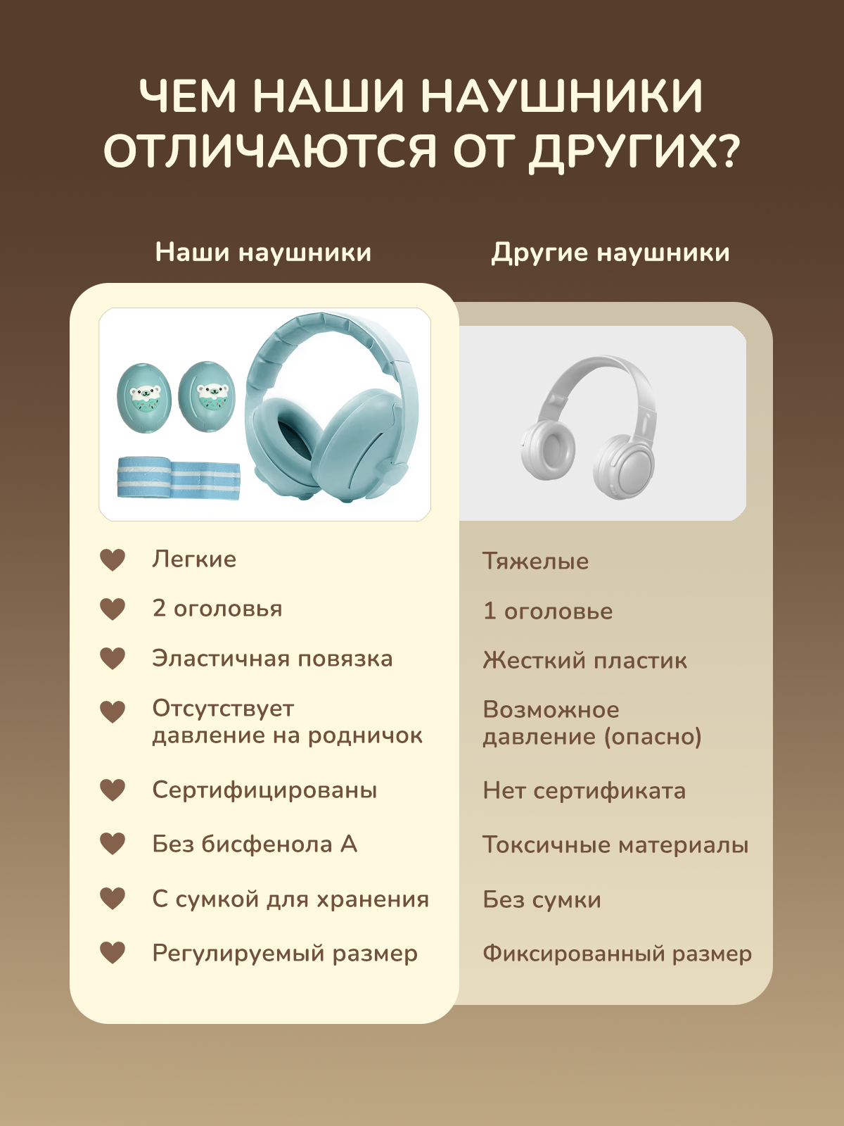 Детские наушники Хевель шумоподавляющие - фото 8