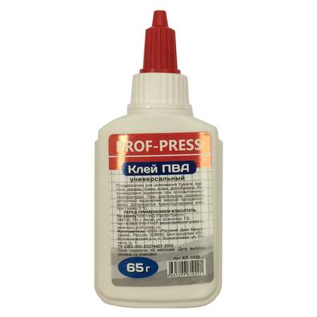 Клей ПВА Prof-Press 65 г