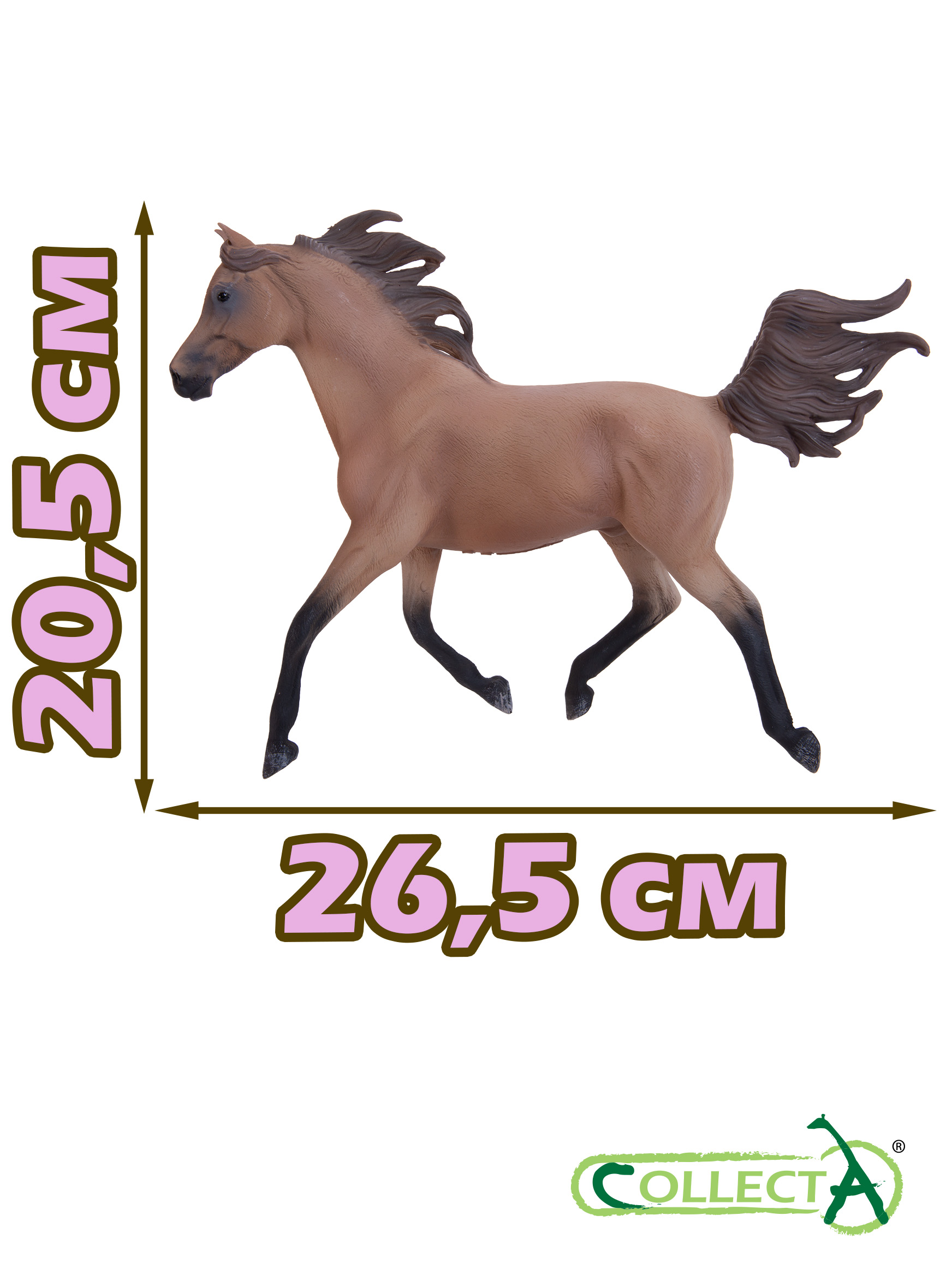 Фигурка Collecta Лошадь Жеребец Полуарабский - фото 2