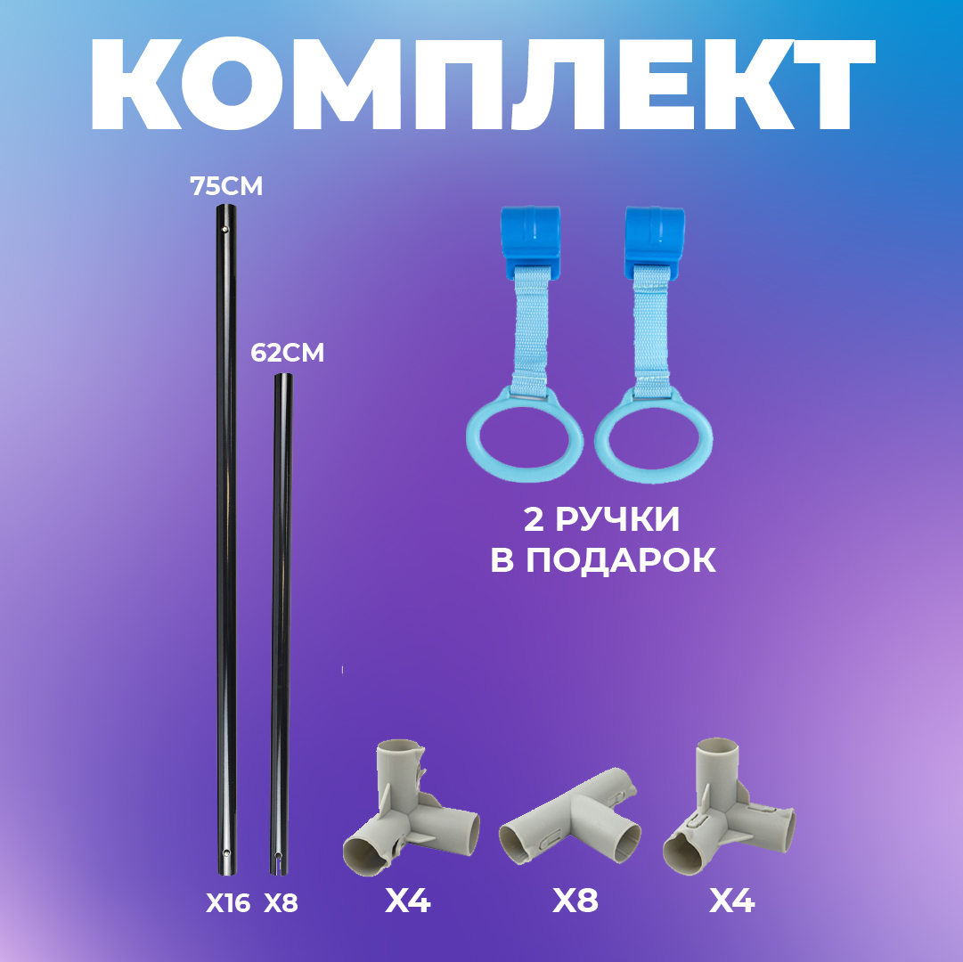 Манеж детский игровой CINLANKIDS 150*150*66 MGI-02/5 - фото 3