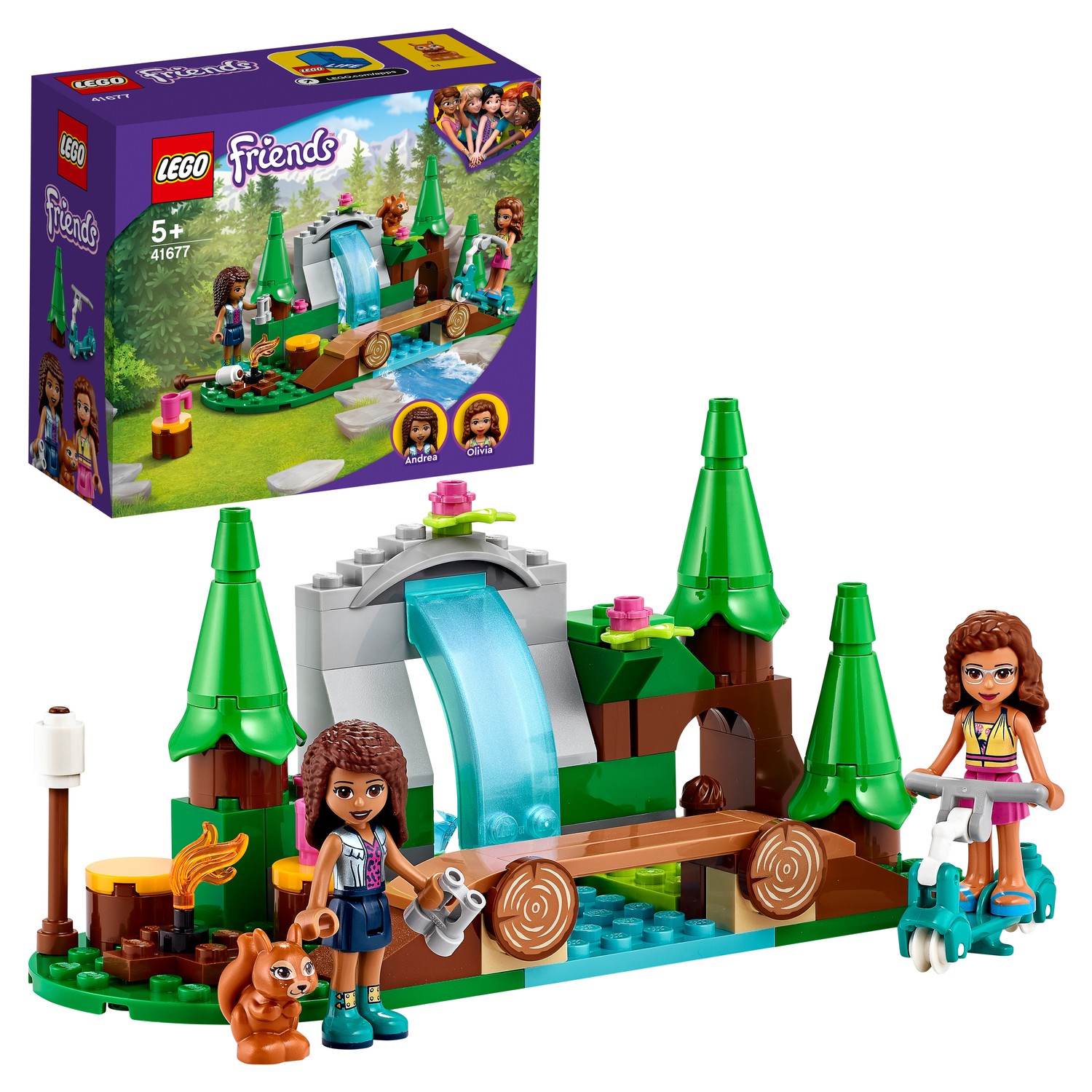 Конструктор LEGO Friends Лесной водопад - фото 1