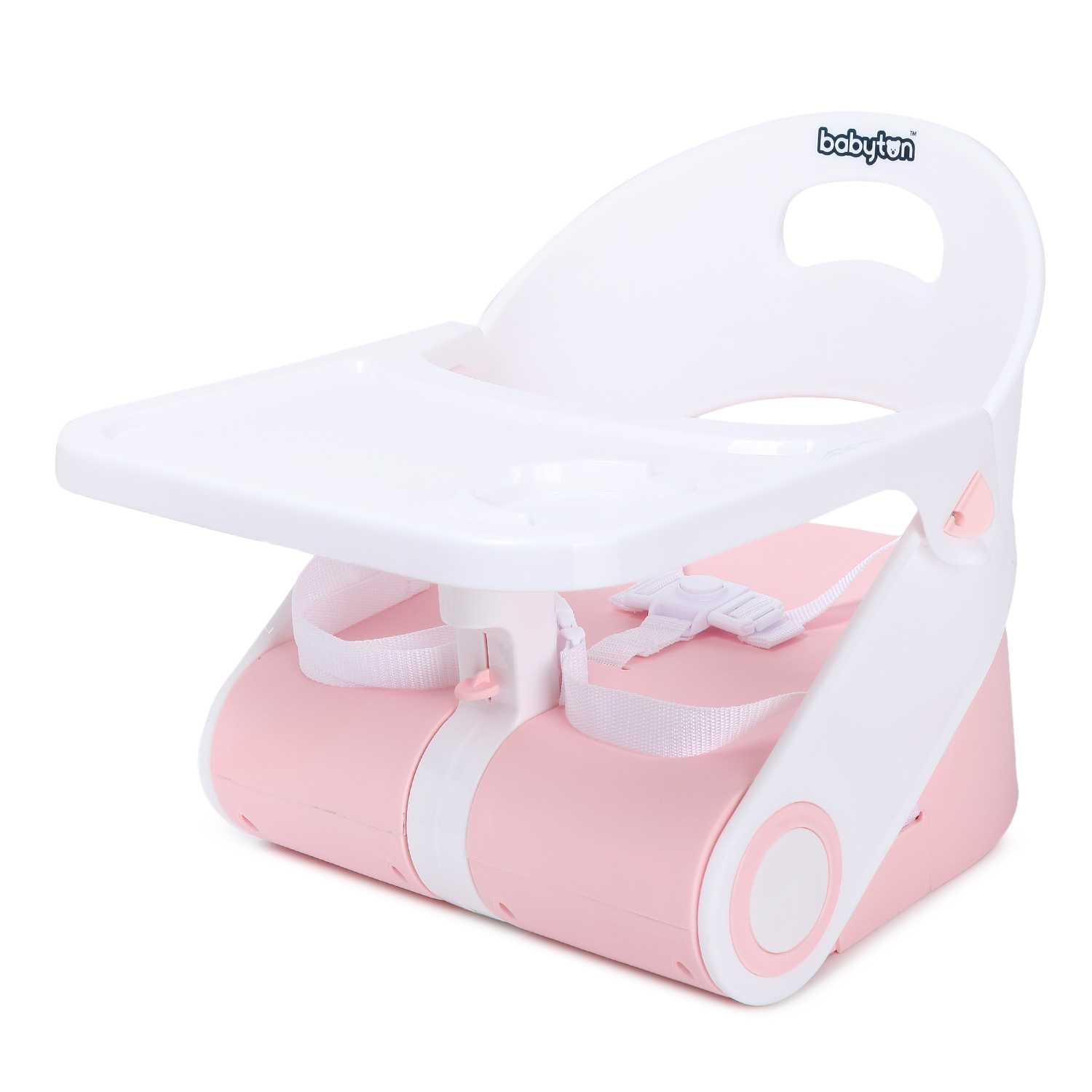 Стульчик для кормления Babyton Compact Pink бустер - фото 1