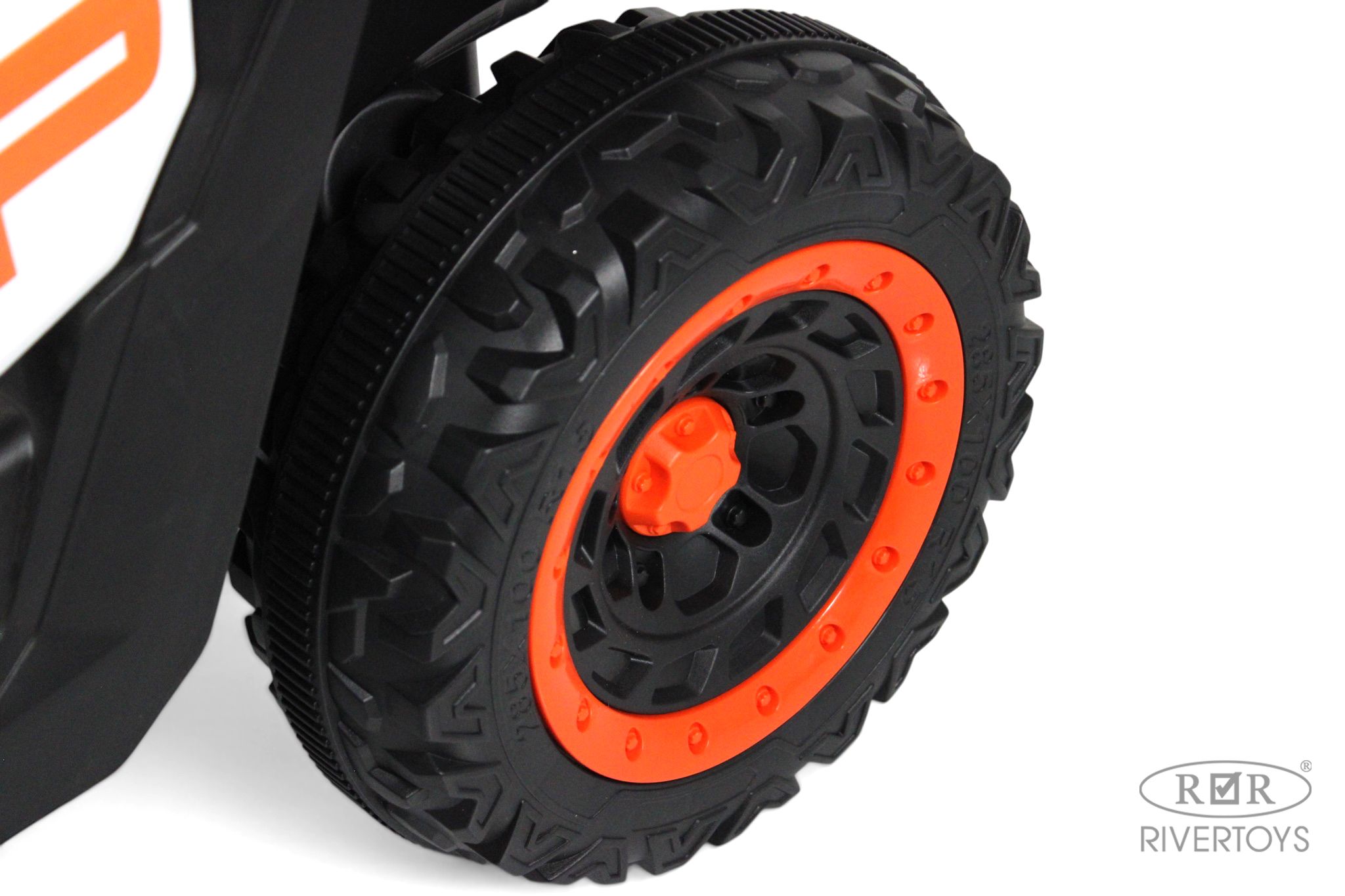 Электромобиль RIVERTOYS М303БХ-ORANGE С пультом ДУ - фото 13