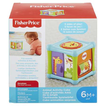 Кубик Fisher Price Веселые животные