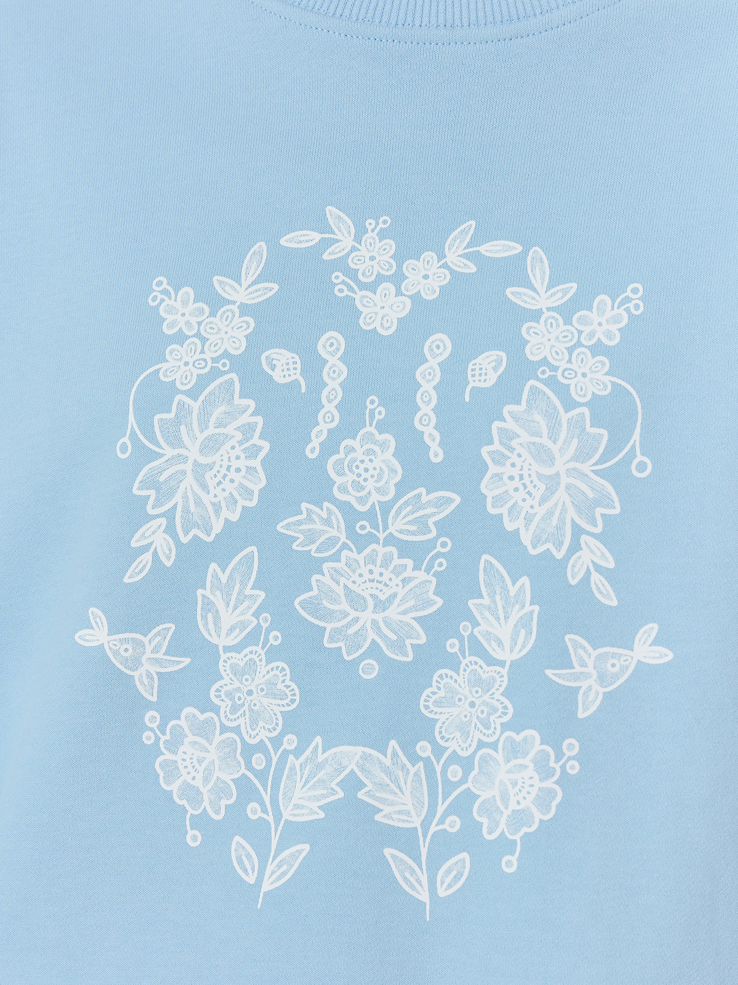 Свитшот Mark Formelle (Марк Формэль) 122813/1/св.голубой +печать - фото 9