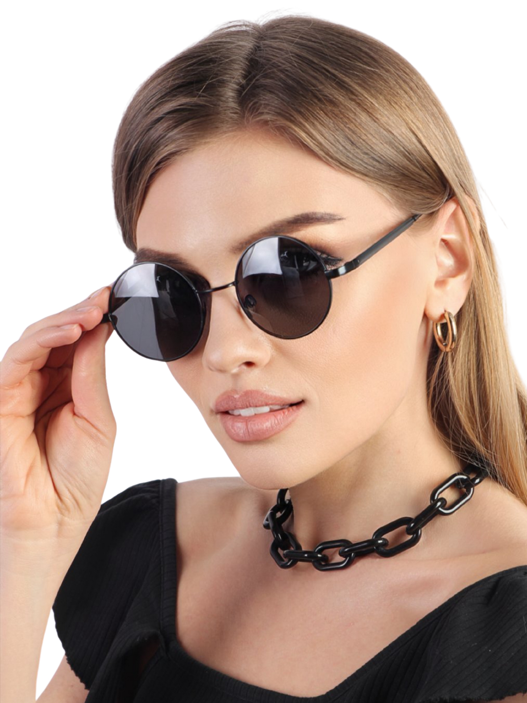 Очки солнцезащитные Pretty Mania RDT023-ATBK - фото 1