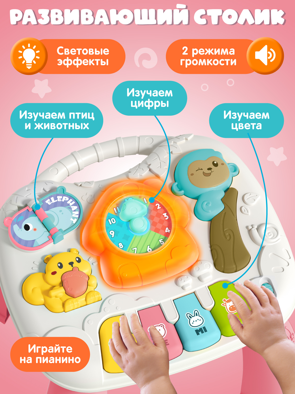 Игрушка Smart Baby развивающий центр - фото 3
