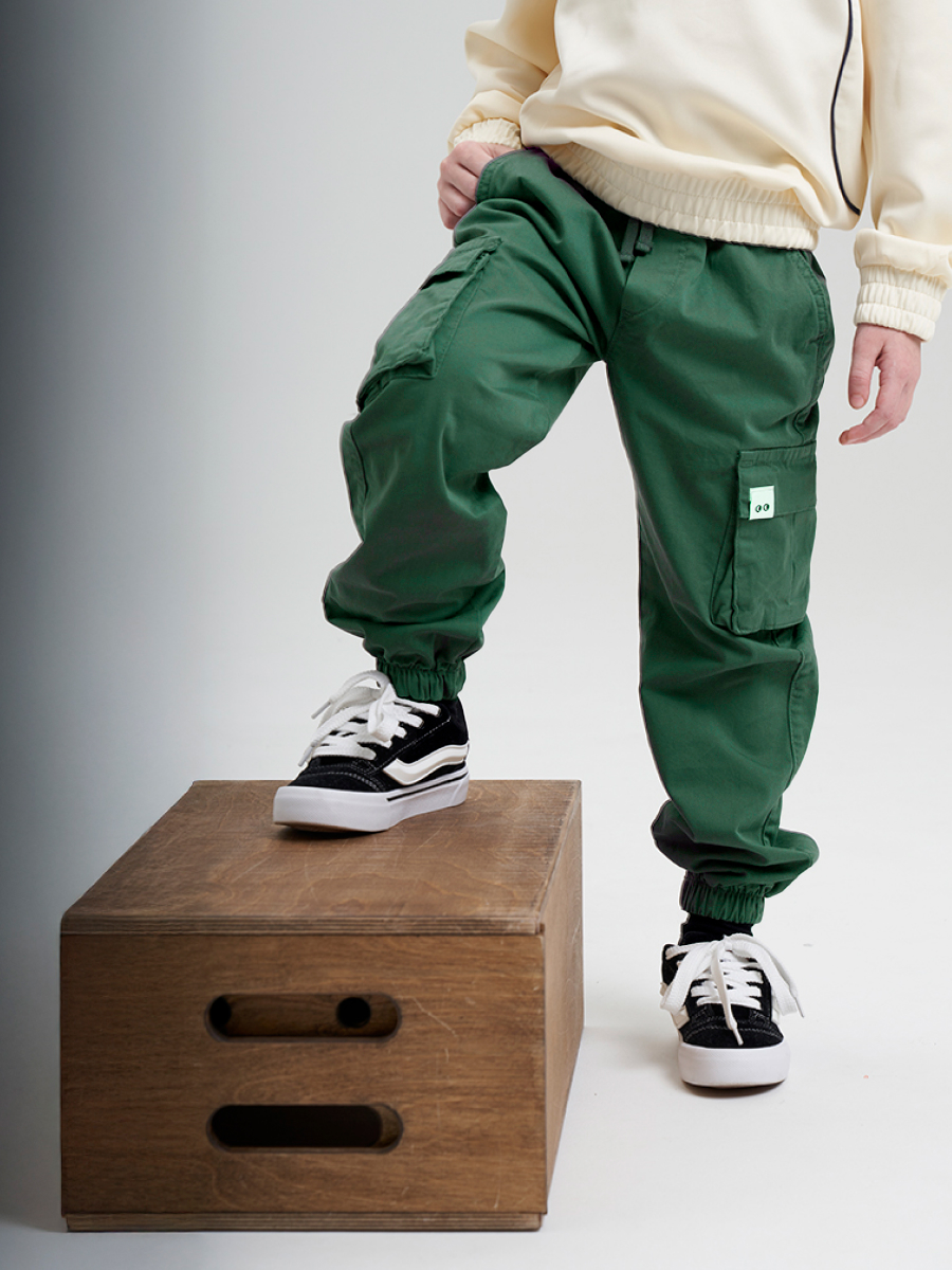 Брюки wookee PANTS_GREEN_BOY - фото 1